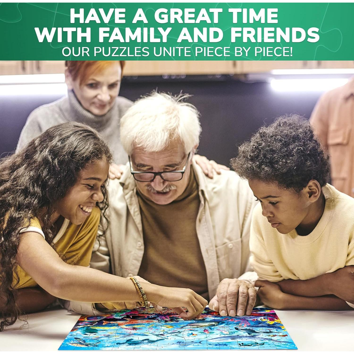 Puzzle Quokka 100 Piezas Animales del Océano 3-10 Años