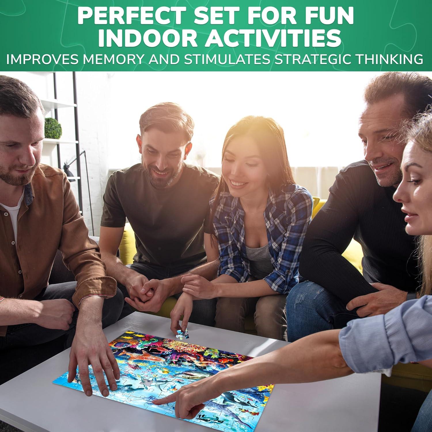 Puzzle Quokka 100 Piezas Animales del Océano 3-10 Años