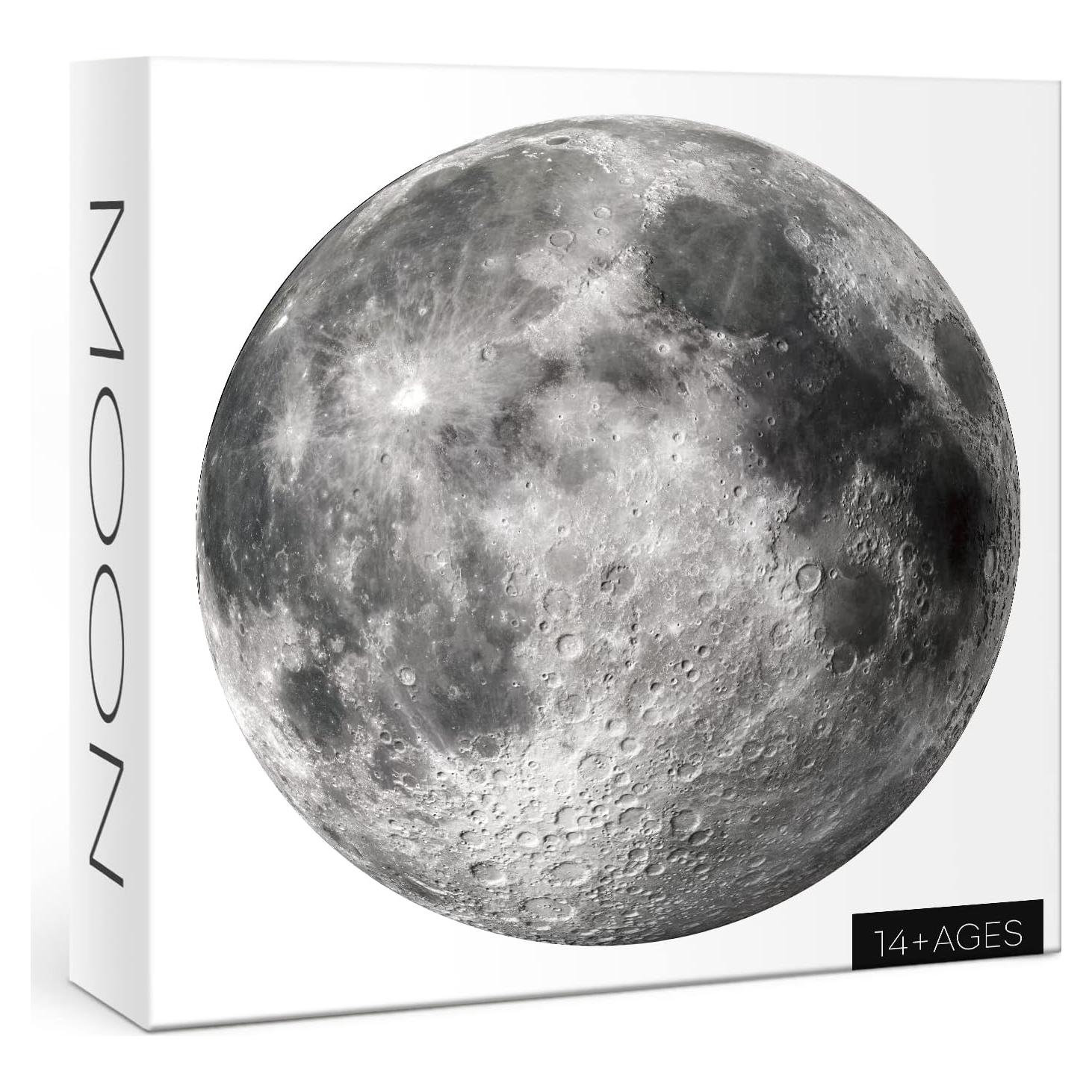 Rompecabezas Redondo Espacial BBOLDIN 1000 Piezas Luna