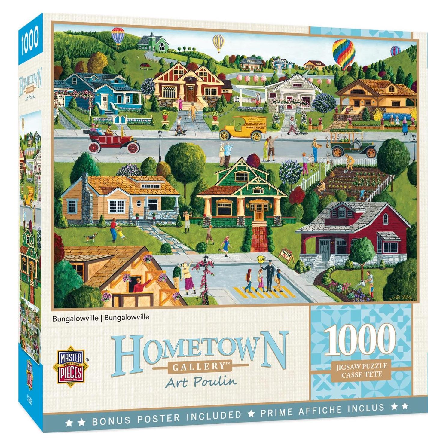 Rompecabezas MasterPieces 1000 Piezas Bungalowville 48,90x67,95cm