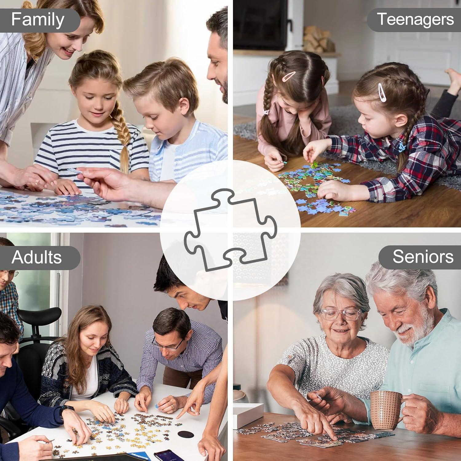 Puzzle Crowm 1000 Piezas Suculentas Coloridas 70x50 cm