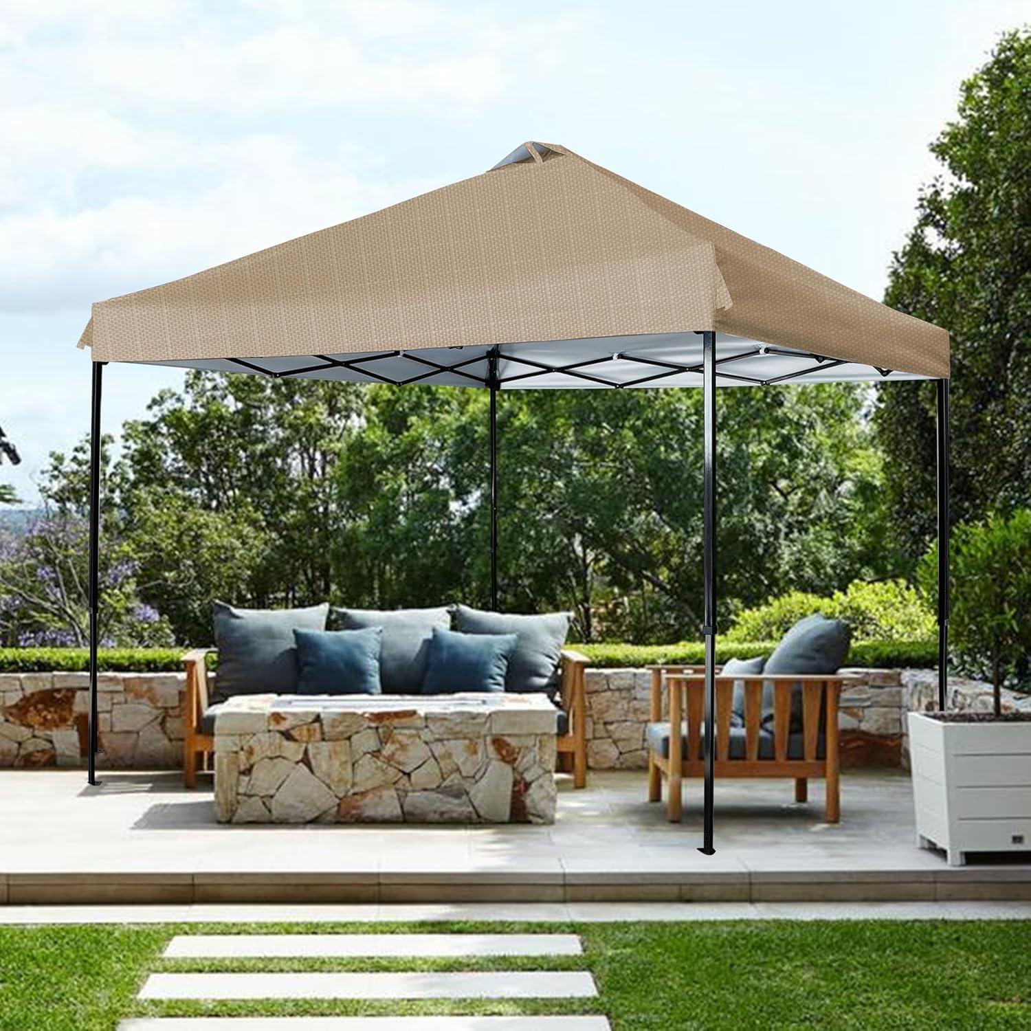 Cubierta de Reemplazo Toldo 10x10 JANCANOPY Beige Ripstop