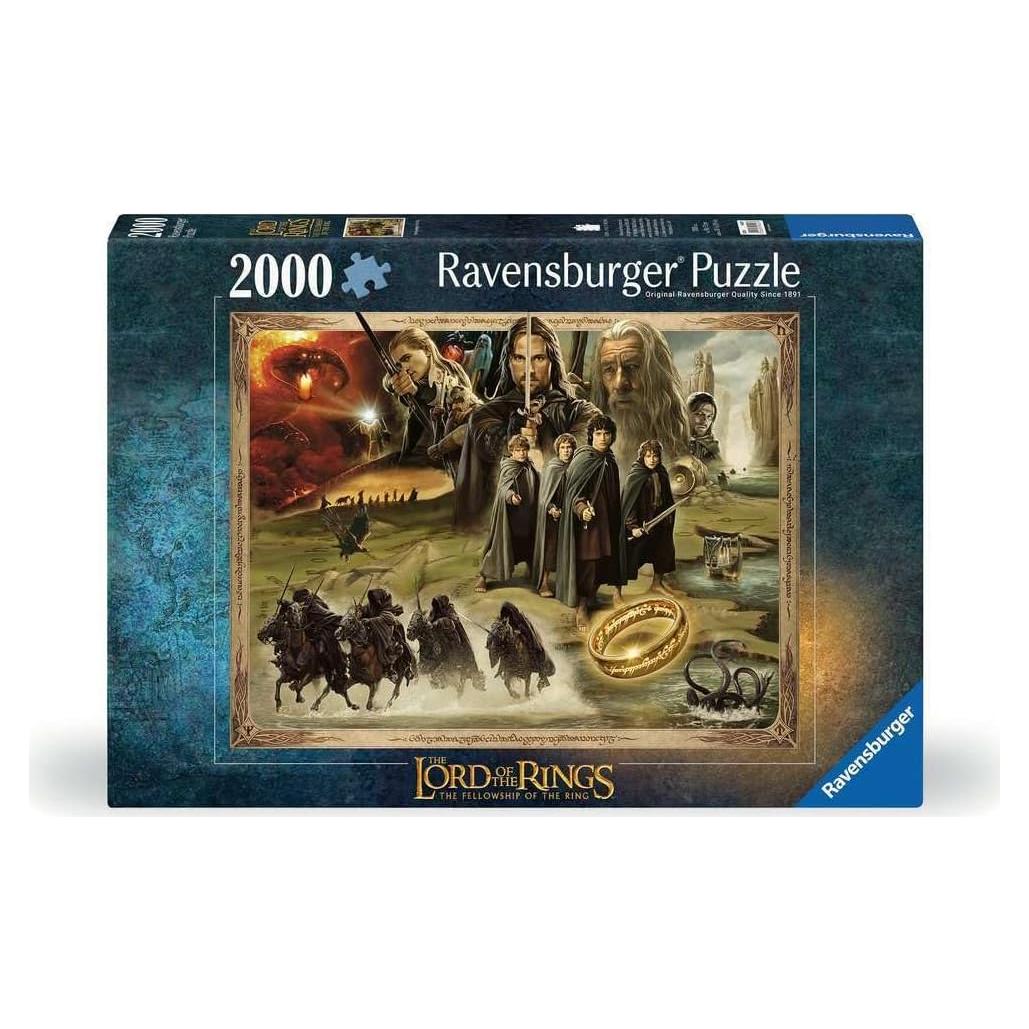 Rompecabezas Ravensburger 2000 Piezas El Señor de los Anillos