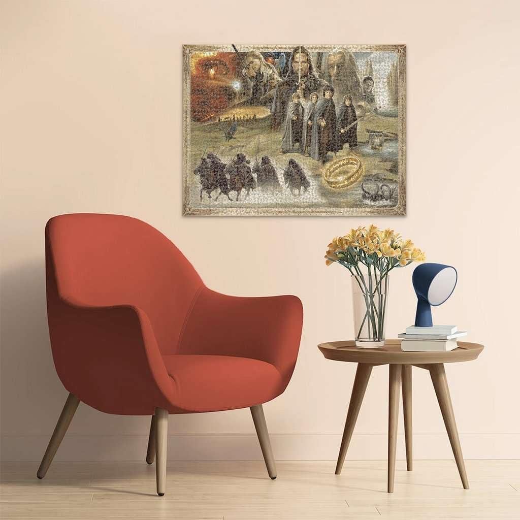 Rompecabezas Ravensburger 2000 Piezas El Señor de los Anillos