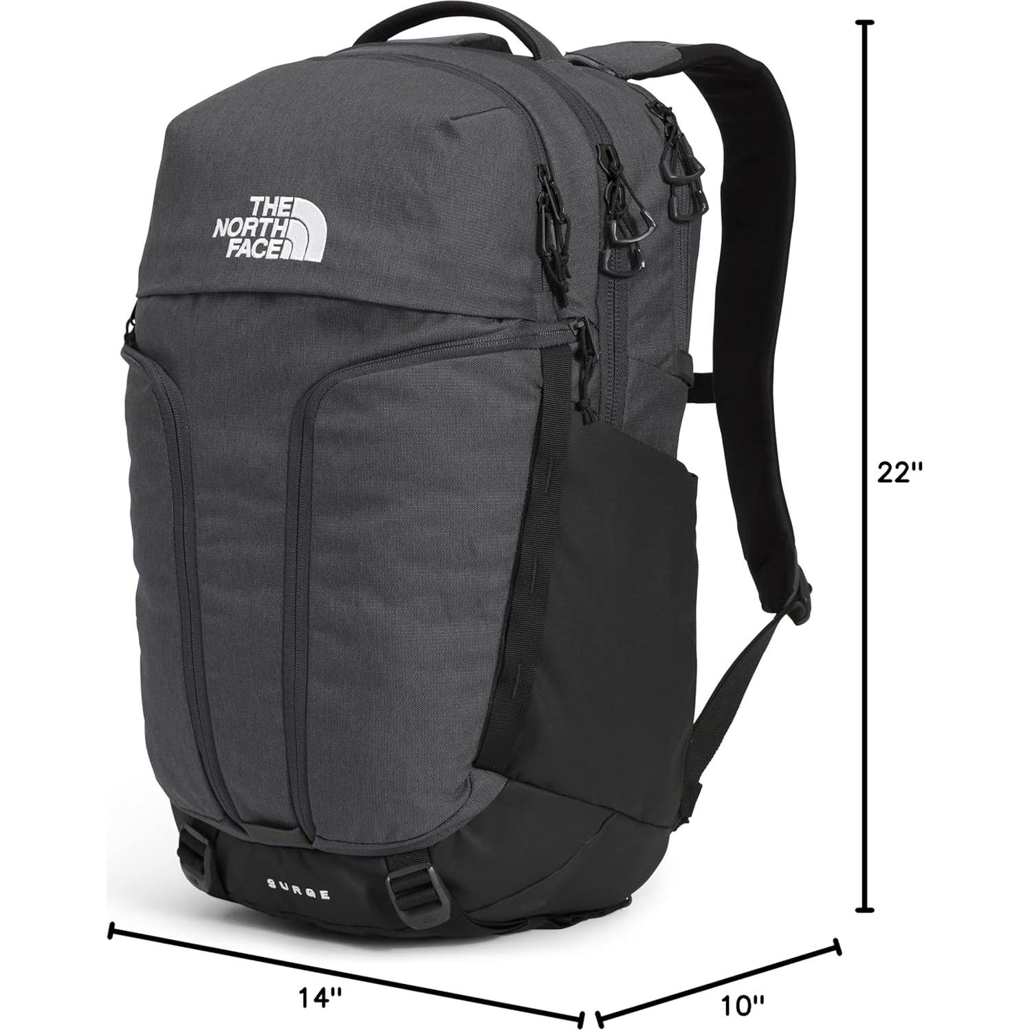 Mochila para portátil The North Face Surge 31L Gris Asfalto