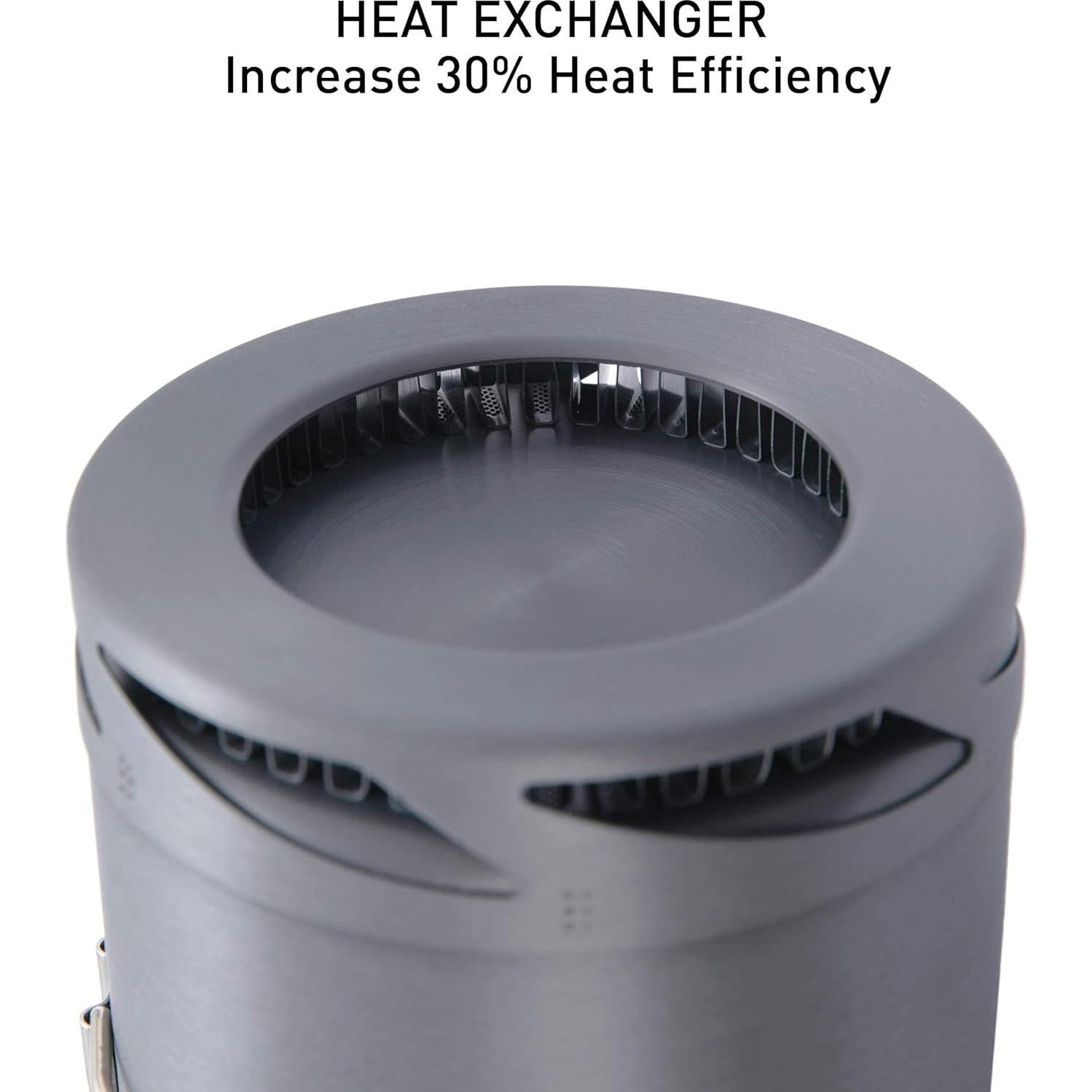 Olla de Camping Fire-Maple 1L Aluminio Anodizado Plegable