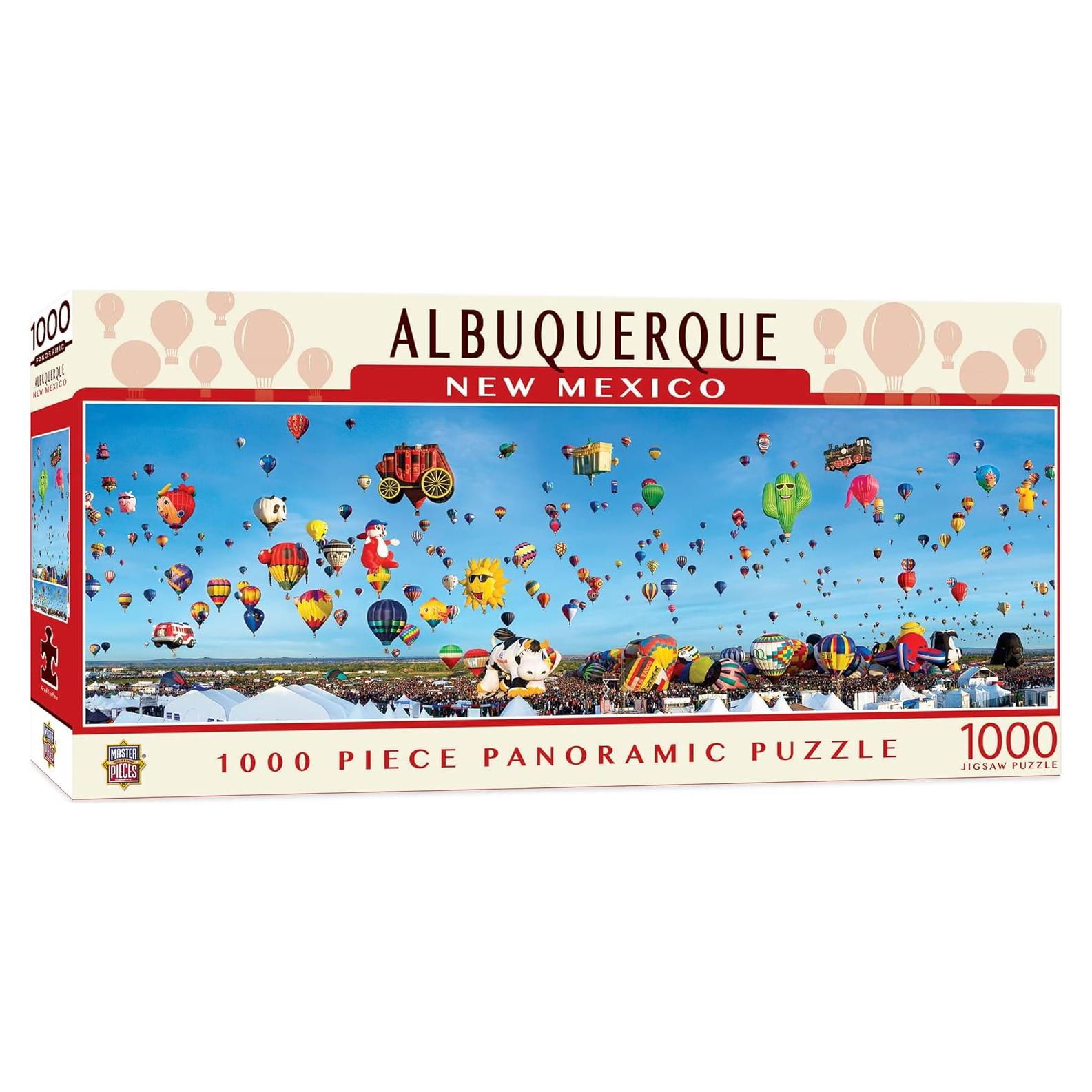 Rompecabezas 1000 Piezas MasterPieces Globos de Albuquerque 33x99 cm