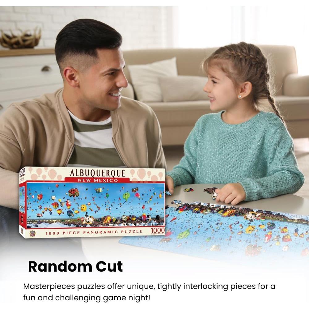 Rompecabezas 1000 Piezas MasterPieces Globos de Albuquerque 33x99 cm