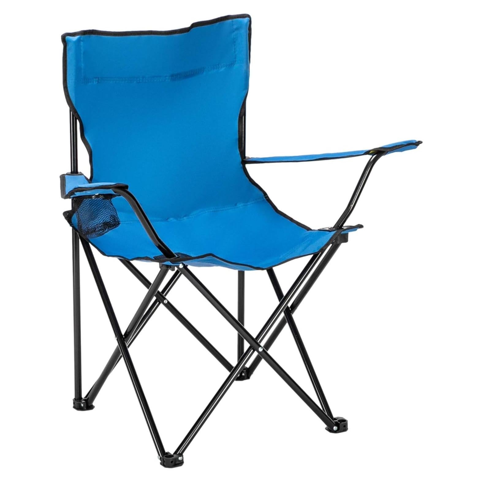 Silla Plegable Camping Guangshuohui Azul 150kg Portátil