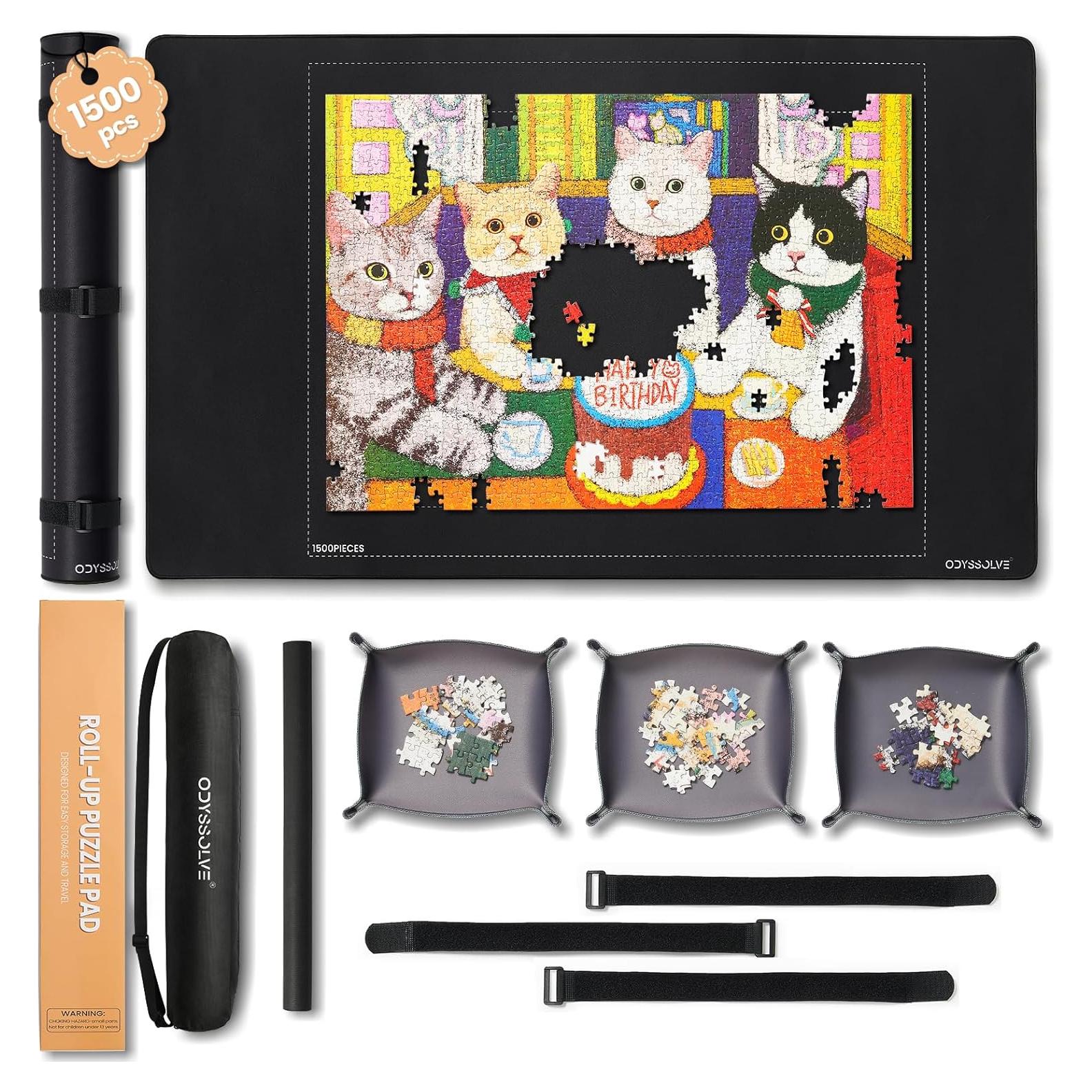 Alfombrilla enrollable para rompecabezas Odyssolve 1500 piezas