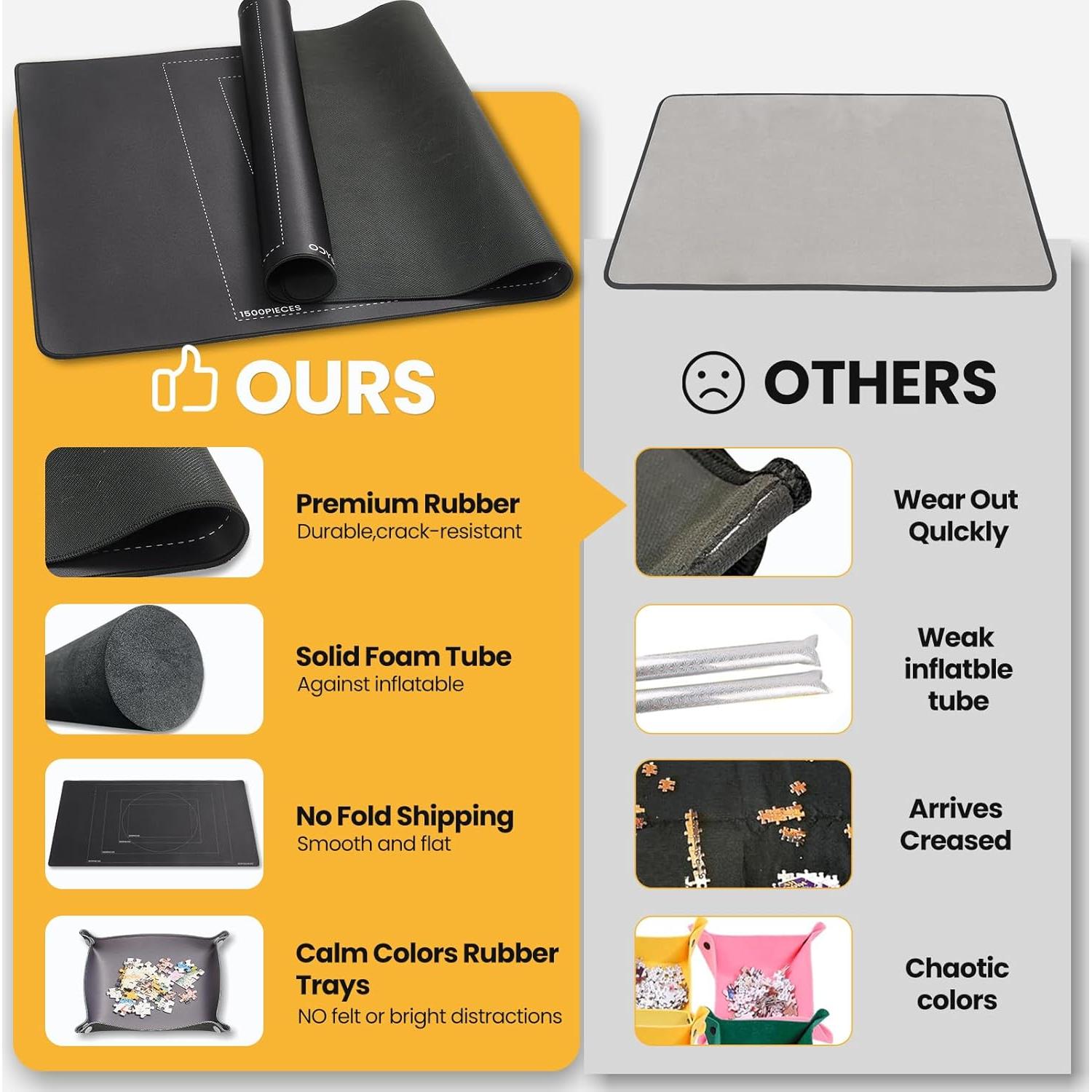 Alfombrilla enrollable para rompecabezas Odyssolve 1500 piezas