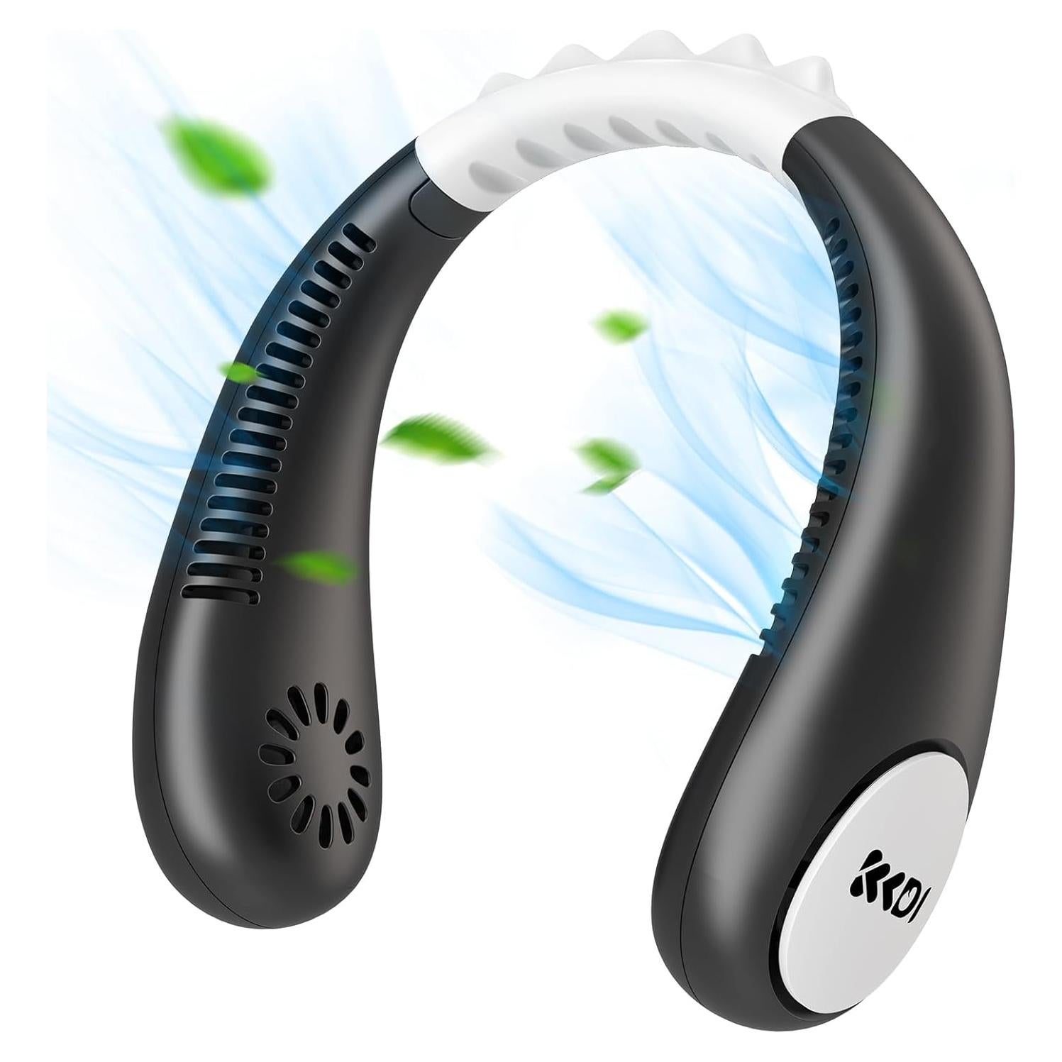 Ventilador de Cuello Kkdi para Niños 2600mAh 4 Velocidades