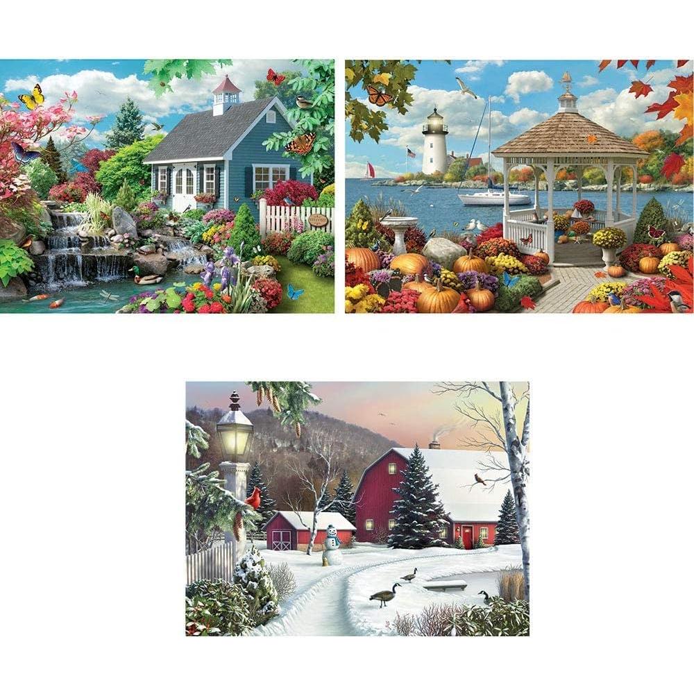 Set de 3 Rompecabezas de 500 Piezas Alan Giana