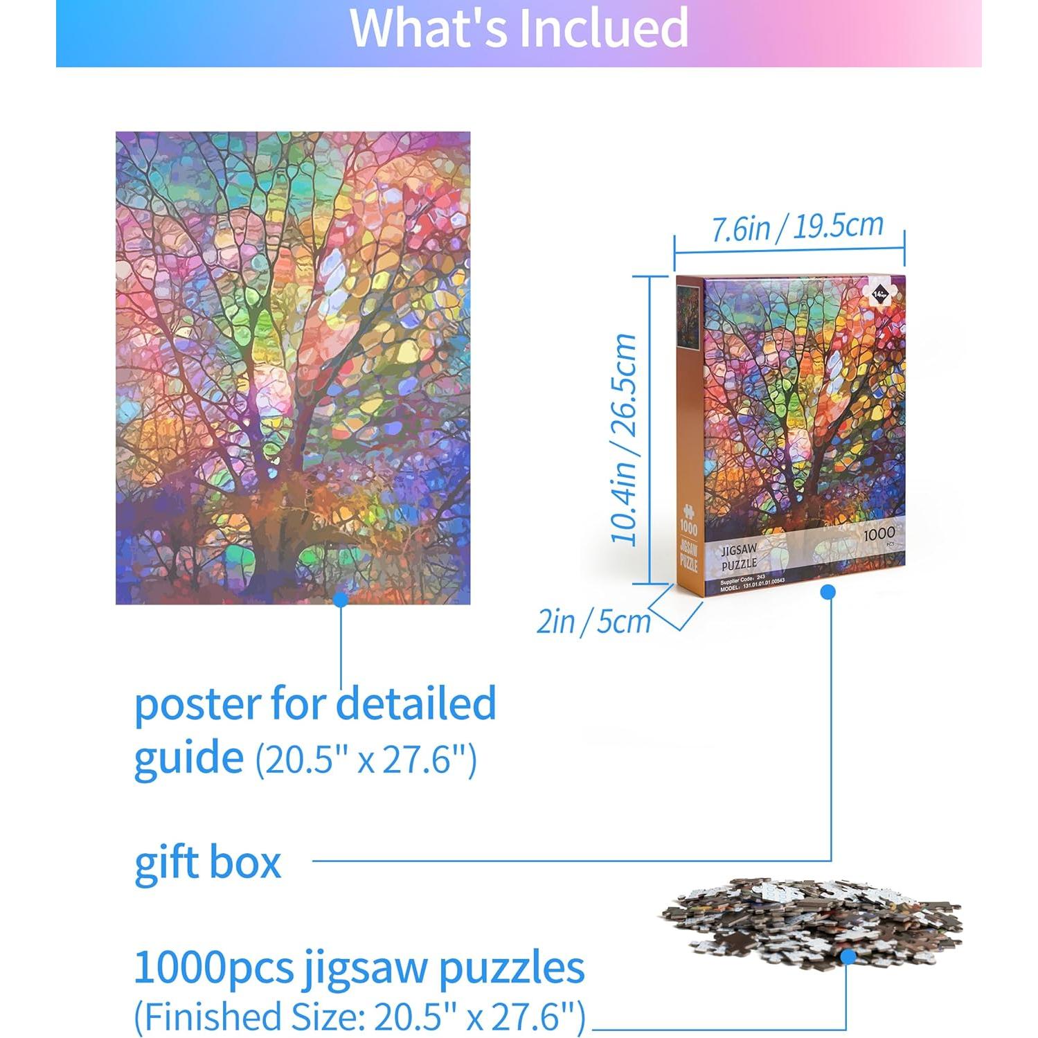 Rompecabezas 1000 Piezas Premium Árbol de la Vida Petrala