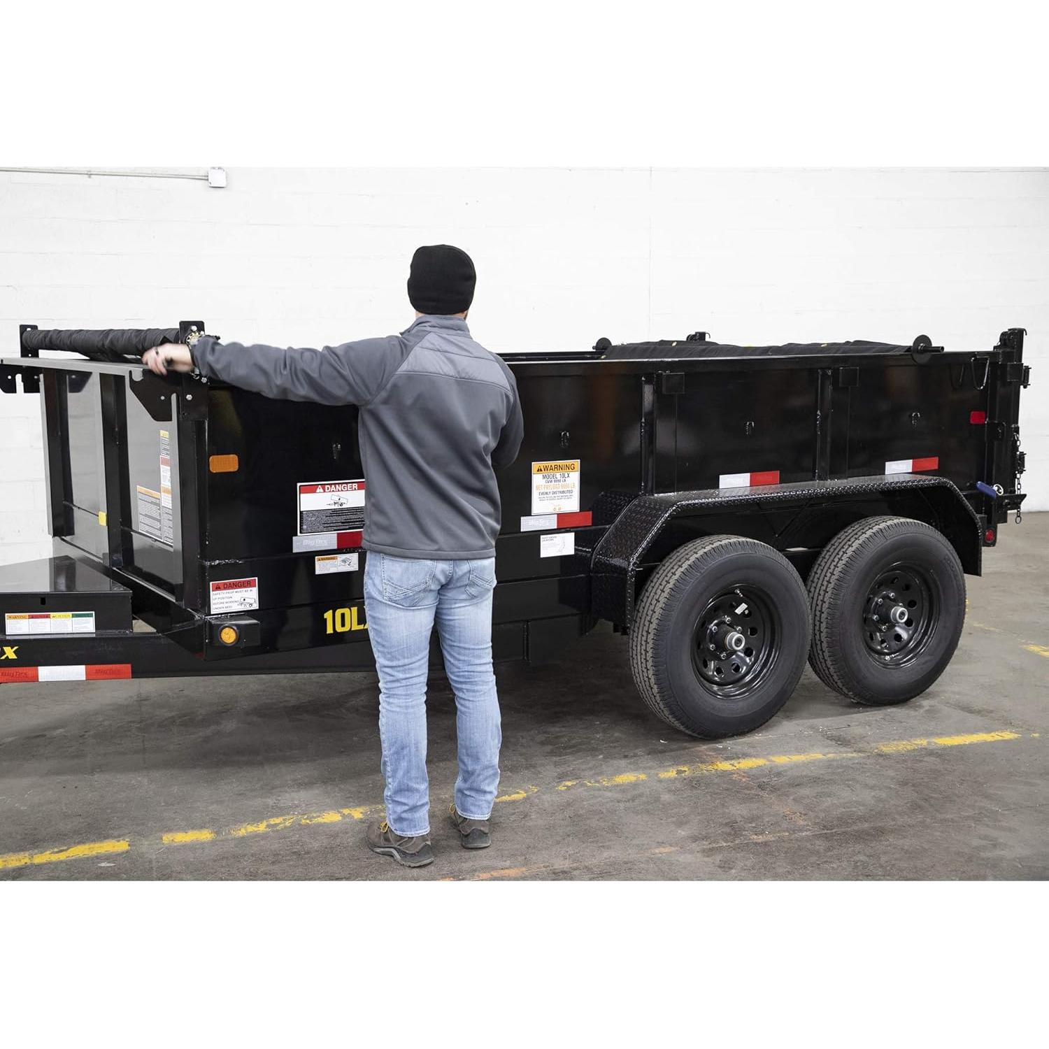 Kit de Lona de Volquete Buyers Products 1.5x4.3m Aluminio