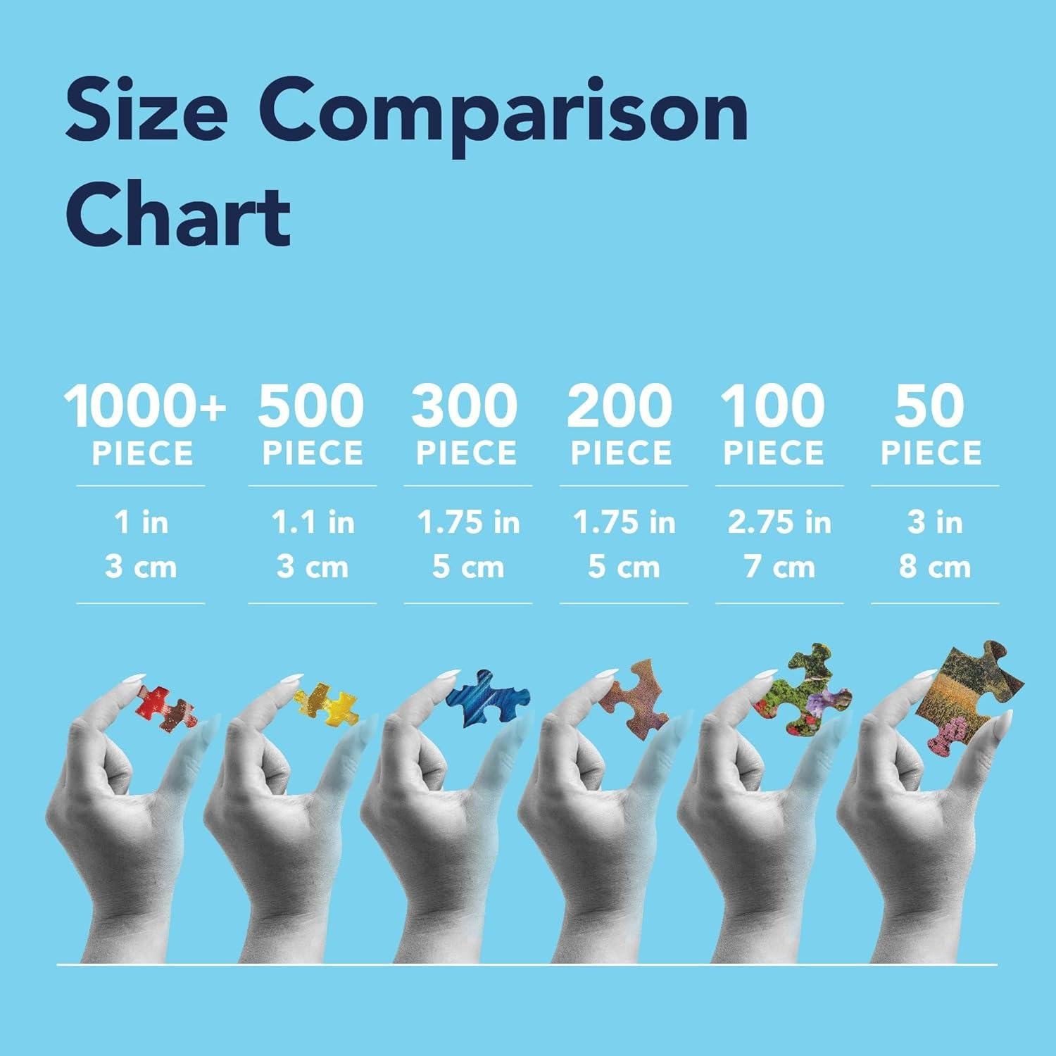 Rompecabezas 300 Piezas Bits and Pieces Gallo Ámbar 48x61 cm