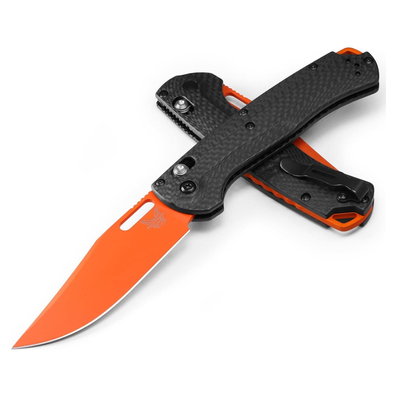 Cuchillo de Caza Benchmade Taggedout 15535 Fibra de Carbono