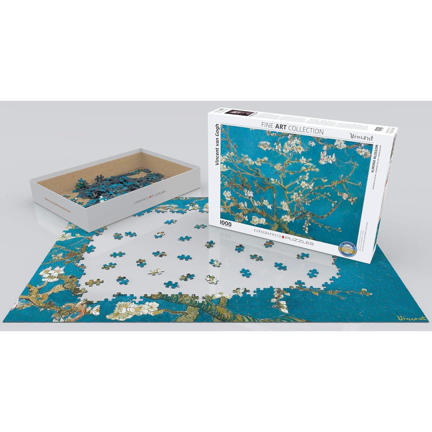 Rompecabezas 1000 Piezas Ramas de Almendro Van Gogh