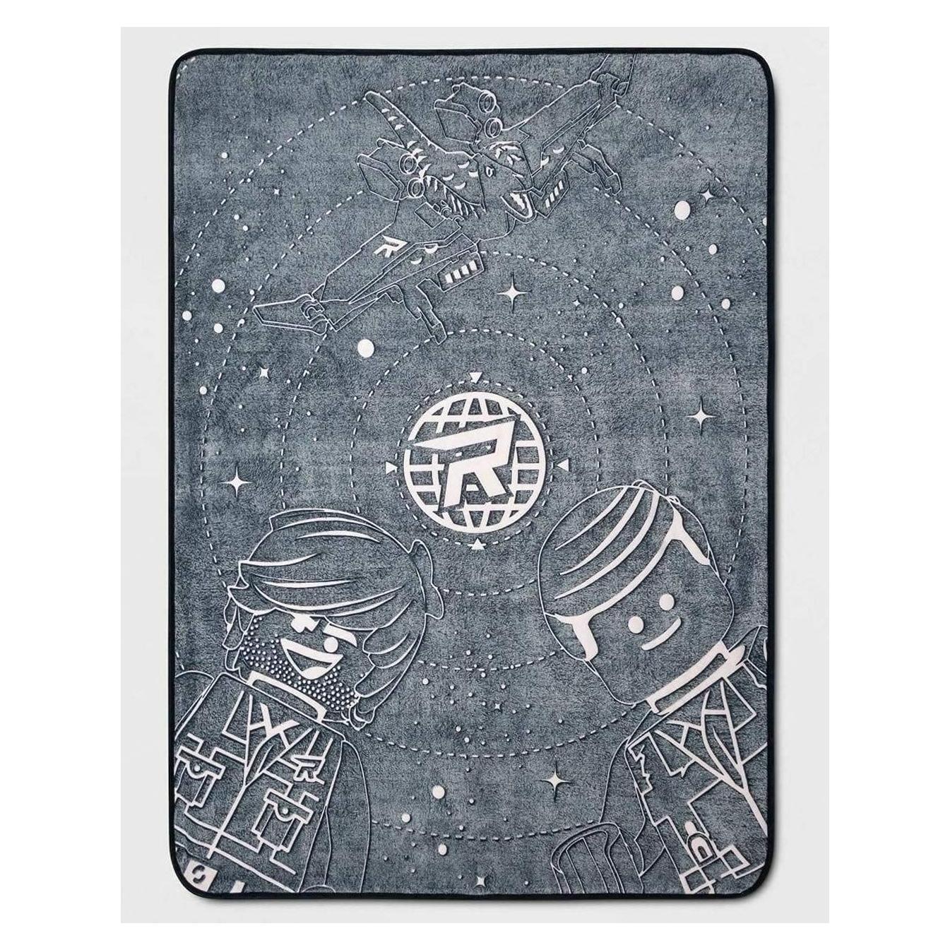 Manta de Peluche DC Comics Lego 2 Brilla en la Oscuridad 101x152