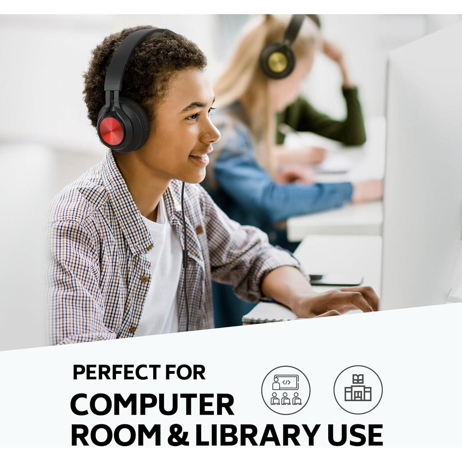 Auriculares AILIHEN A8 con Cable - Paquete de 12 para Estudiantes