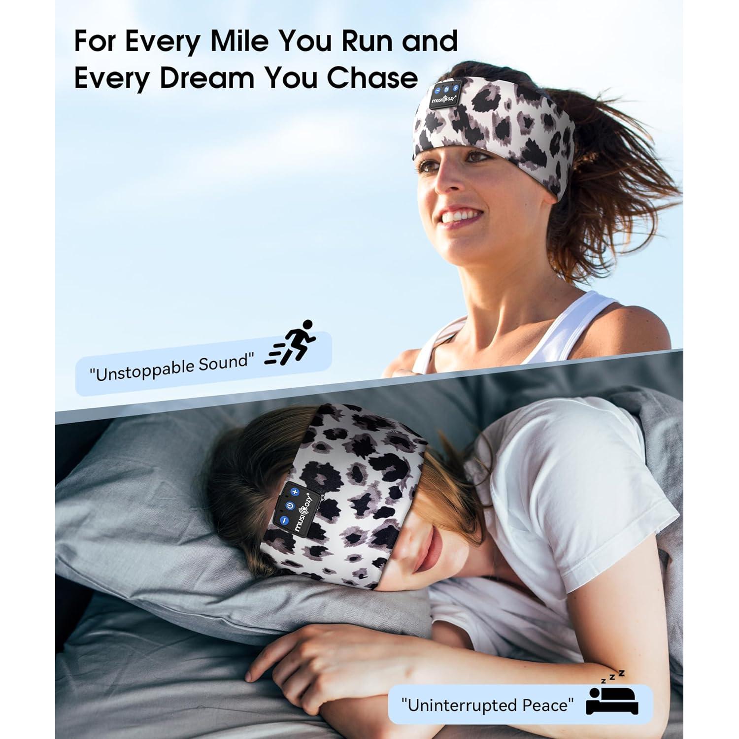 Auriculares Bluetooth 5.4 MUSICOZY con Banda para la Cabeza