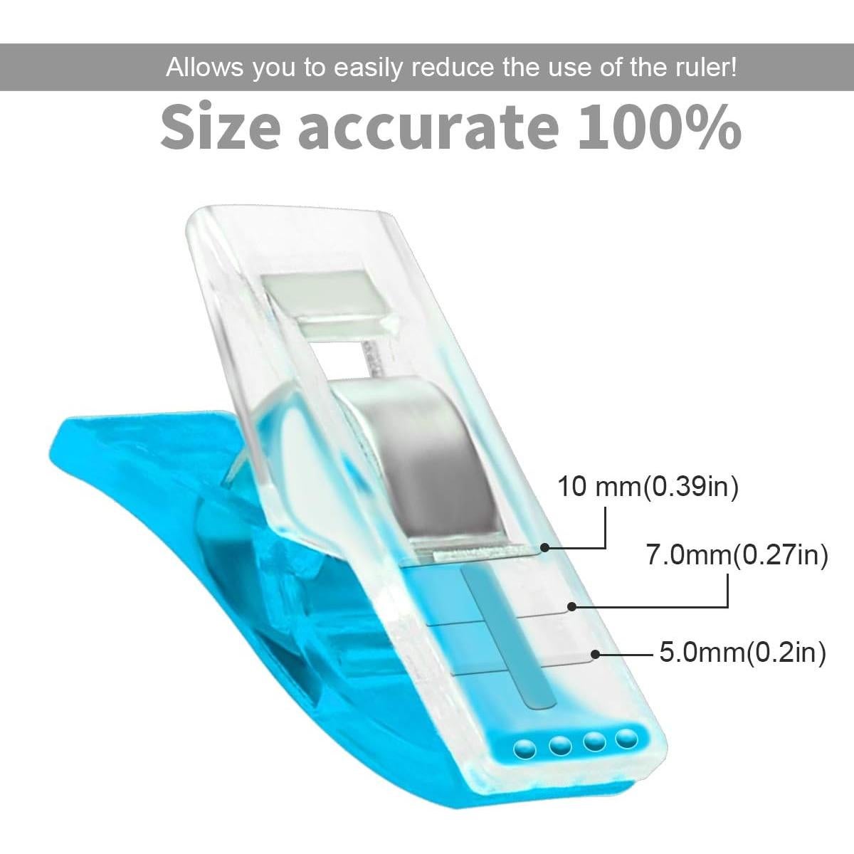 Pinzas de Costura Multifuncionales VL-SWG 30 Pcs Colores Variados