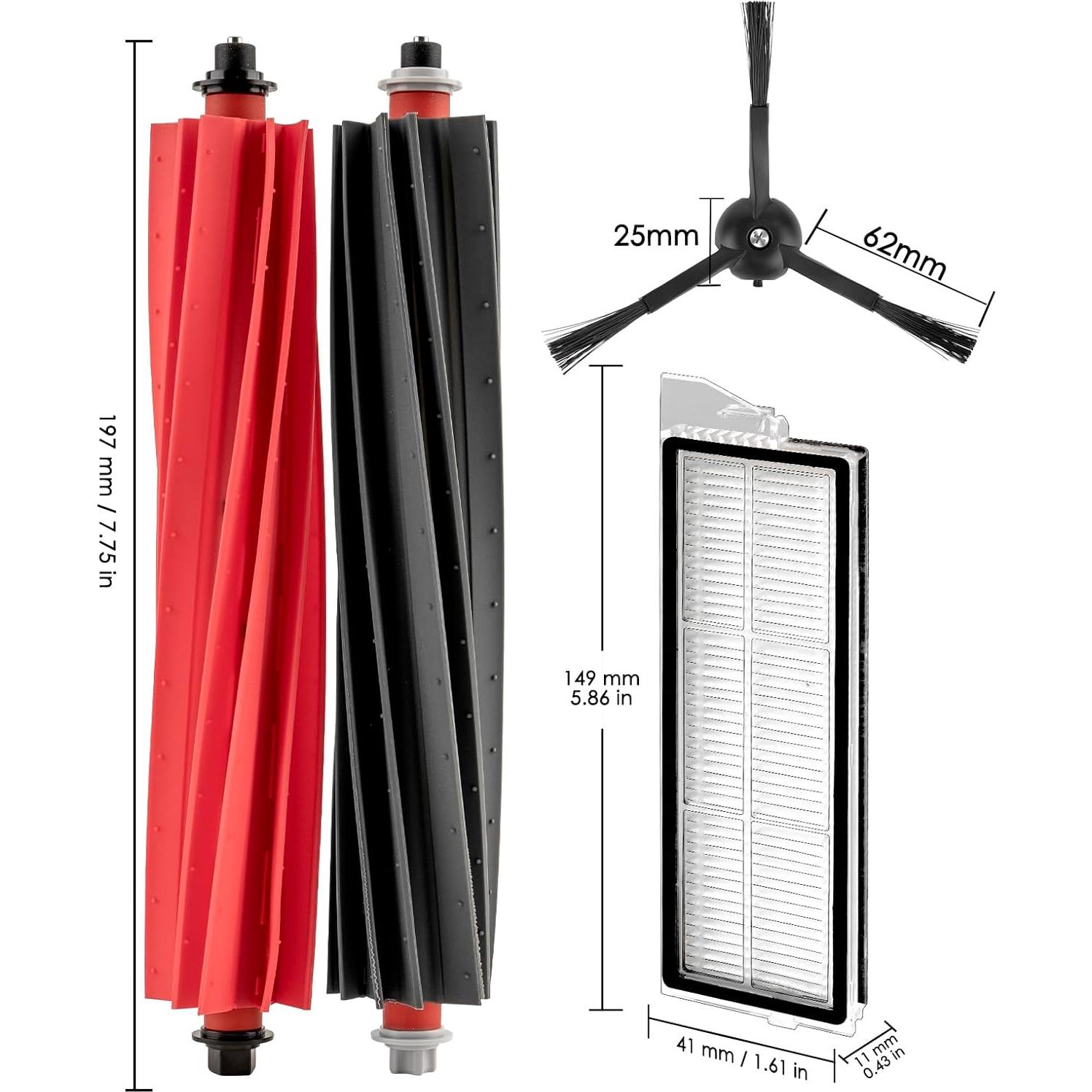 Kit de Accesorios 10 Piezas para Roborock S8 MaxV Ultra