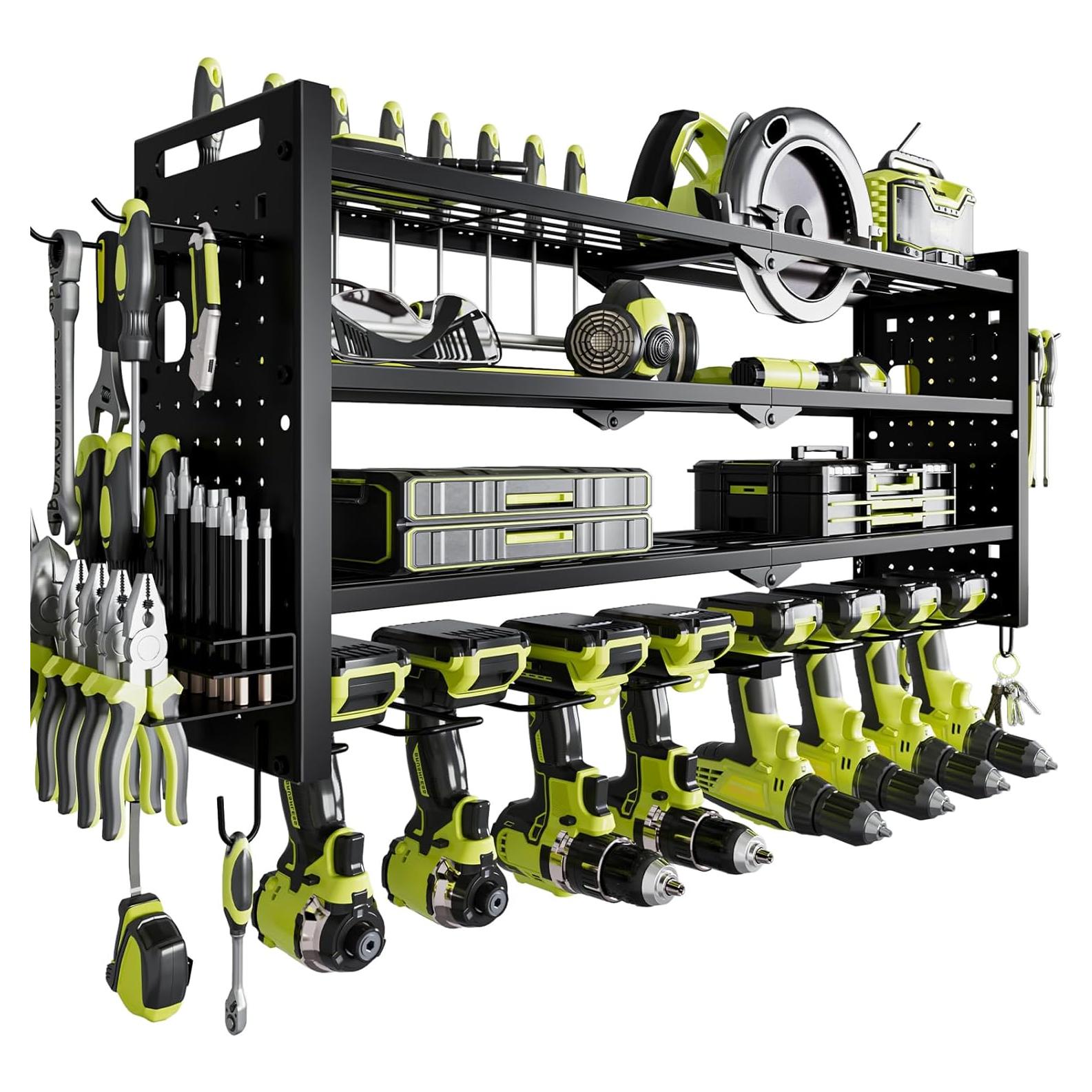 Organizador de Herramientas de Pared NattyDot 4 Capas Negro