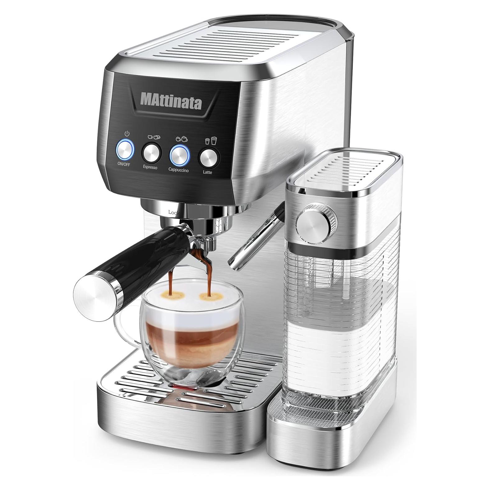 Máquina de Espresso MAttinata Mattino Ultra 20 Bar con Espumador