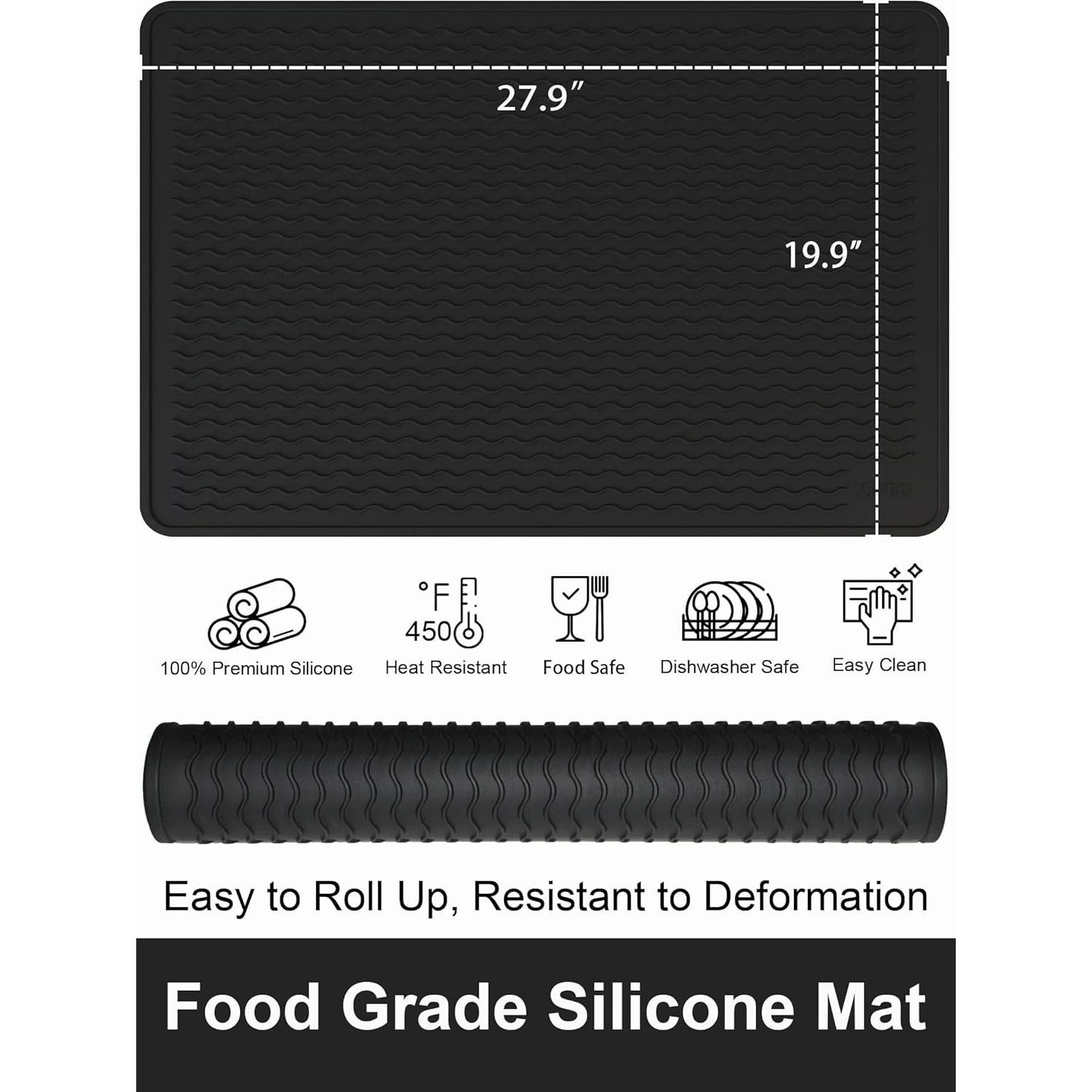 Cubierta de Estufa Eléctrica XiFEO 70.9x50.5cm Silicona