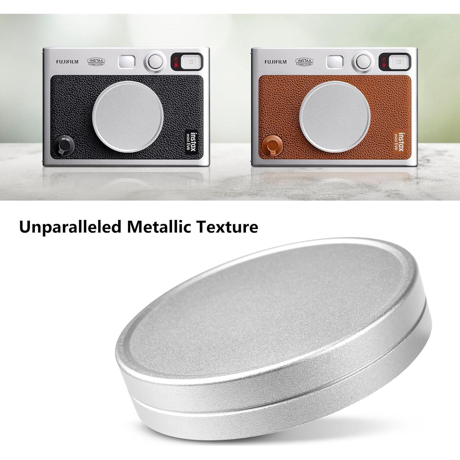 Tapa de Lente Aluminio Fujifilm Instax Mini Evo - Protección