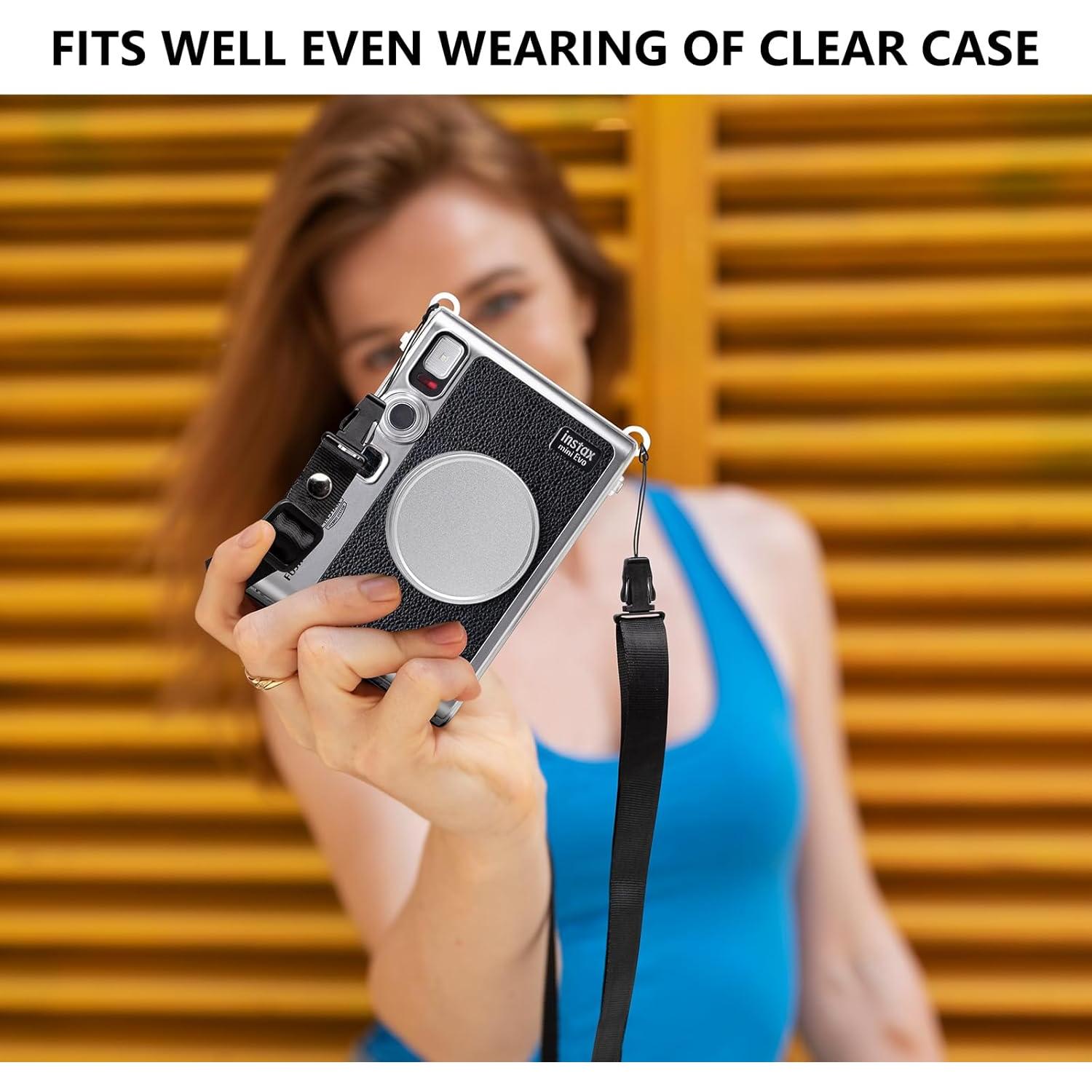 Tapa de Lente Aluminio Fujifilm Instax Mini Evo - Protección