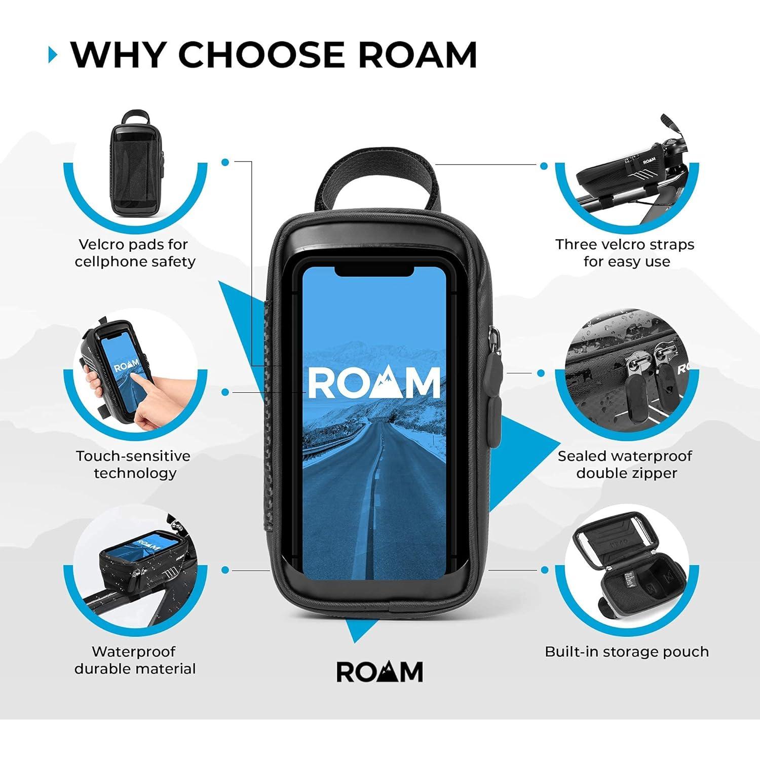 Soporte Universal para Teléfono Roam con Funda Impermeable