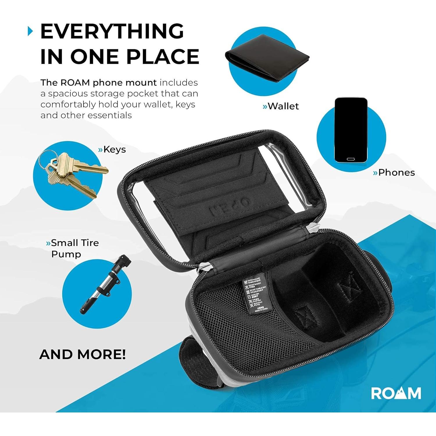 Soporte Universal para Teléfono Roam con Funda Impermeable