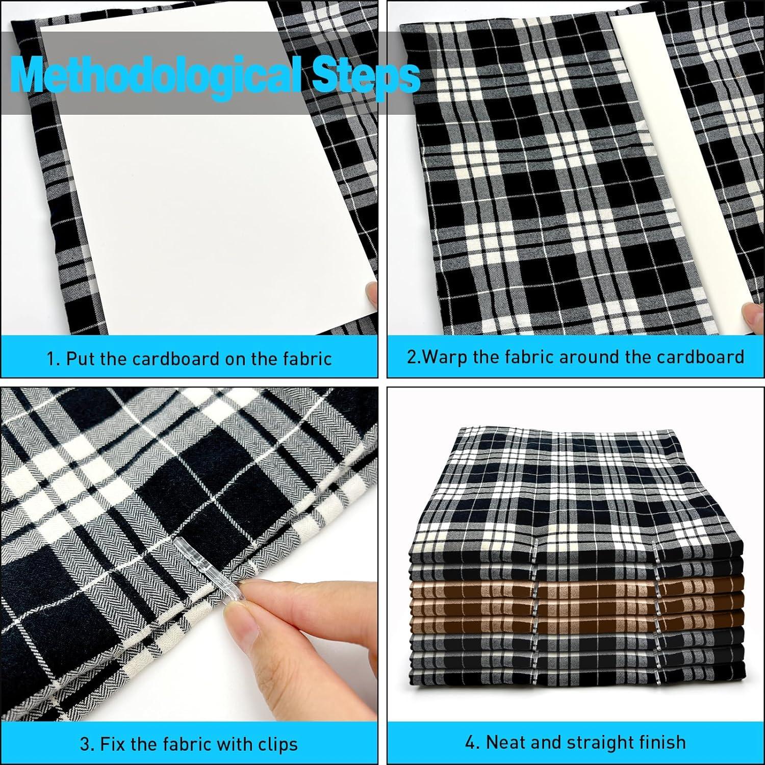 100 Tableros Organizadores de Tela XINGTS 26.7x19.1cm con Clips