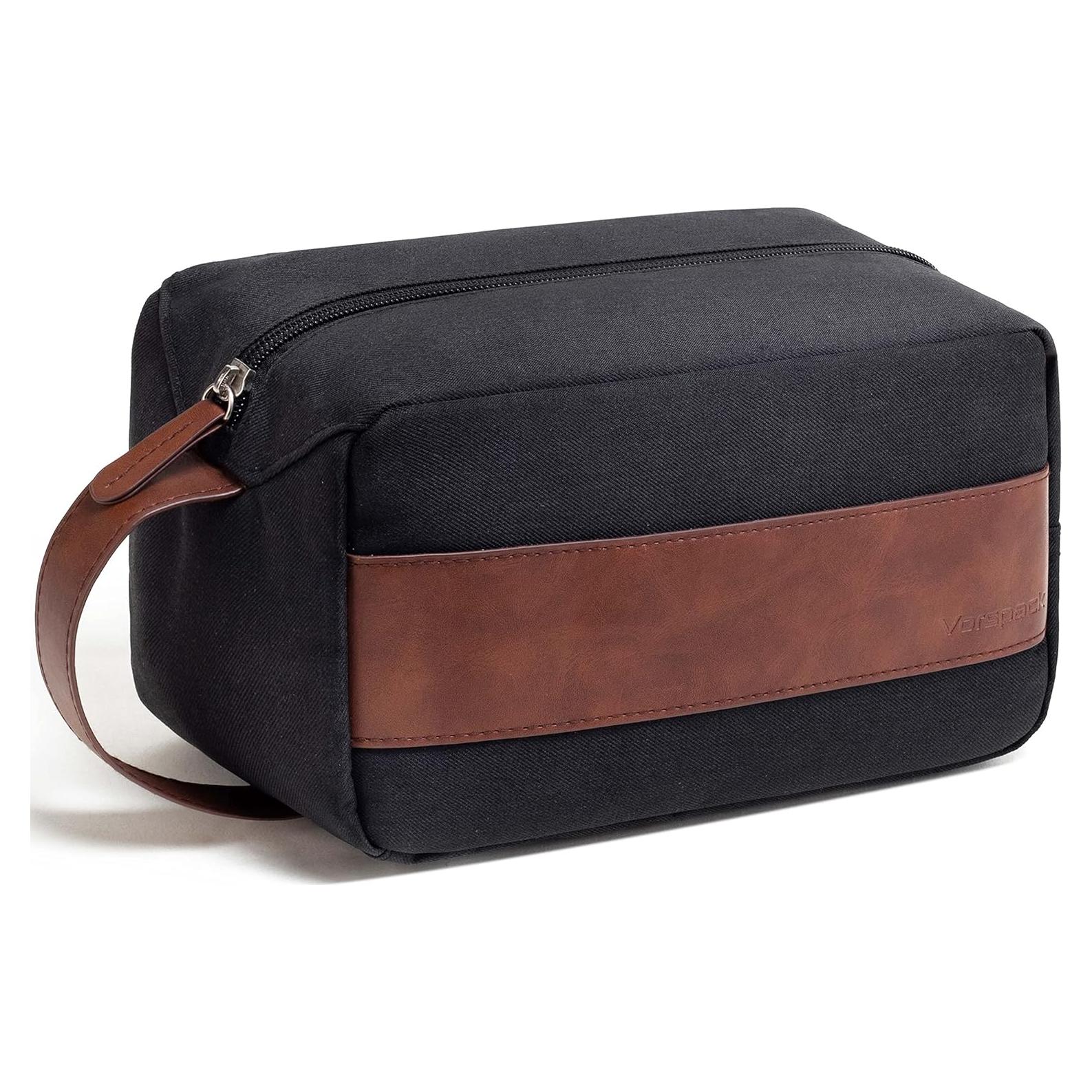 Bolsa de Aseo Vorspack Grande Resistente al Agua Negra