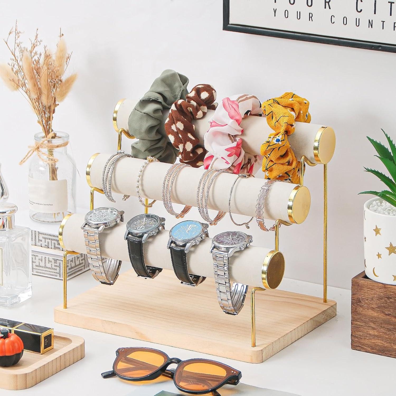 Soporte para Pulseras de 3 Niveles Pengup - Organizador de Joyas