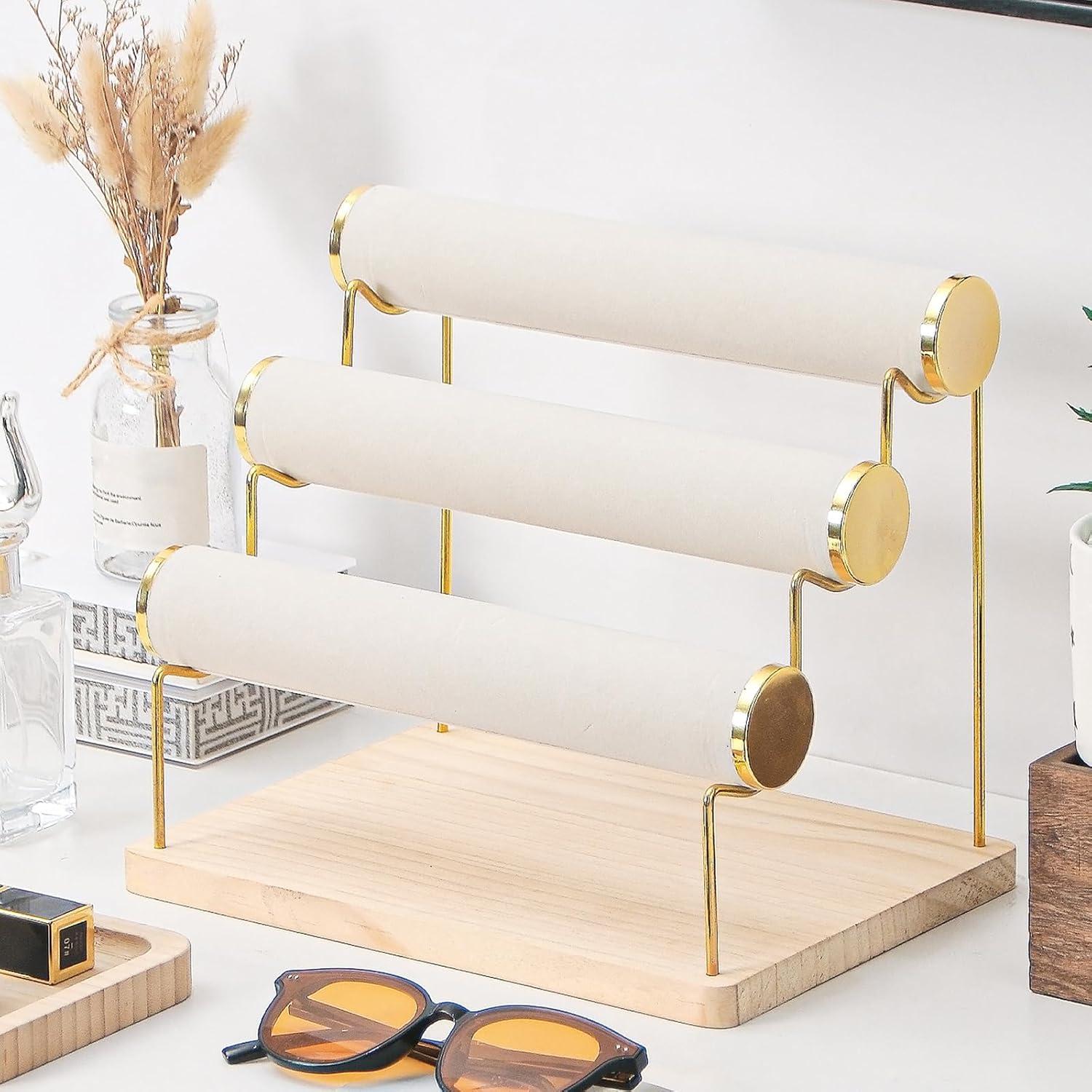 Soporte para Pulseras de 3 Niveles Pengup - Organizador de Joyas