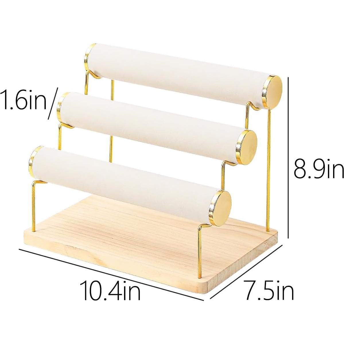 Soporte para Pulseras de 3 Niveles Pengup - Organizador de Joyas