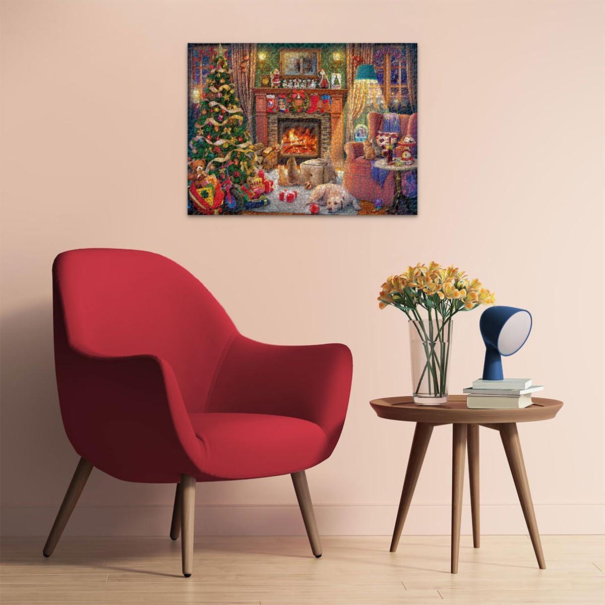 Rompecabezas Navideño Ravensburger 1500 Piezas 80x60 cm