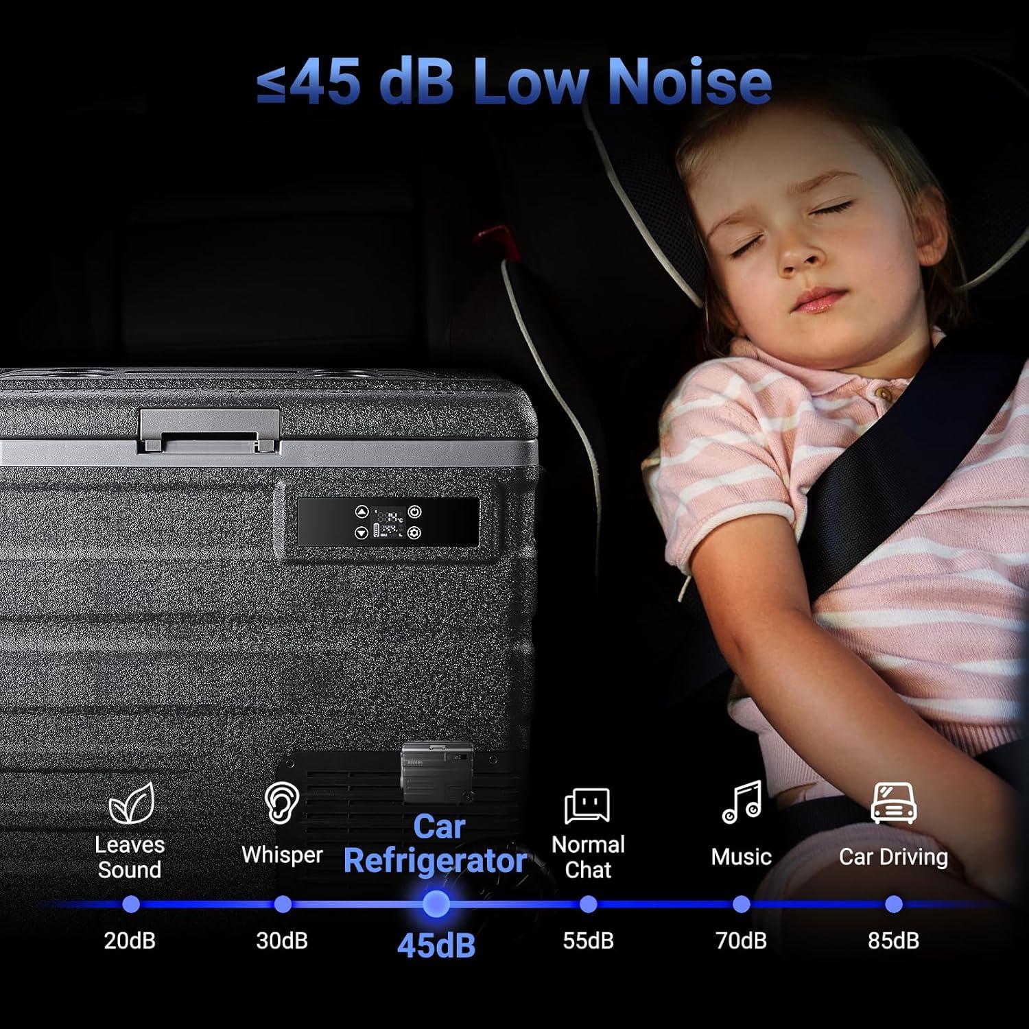 Refrigerador de Coche BODEGACOOLER 65L Control APP -20°C a 20°C