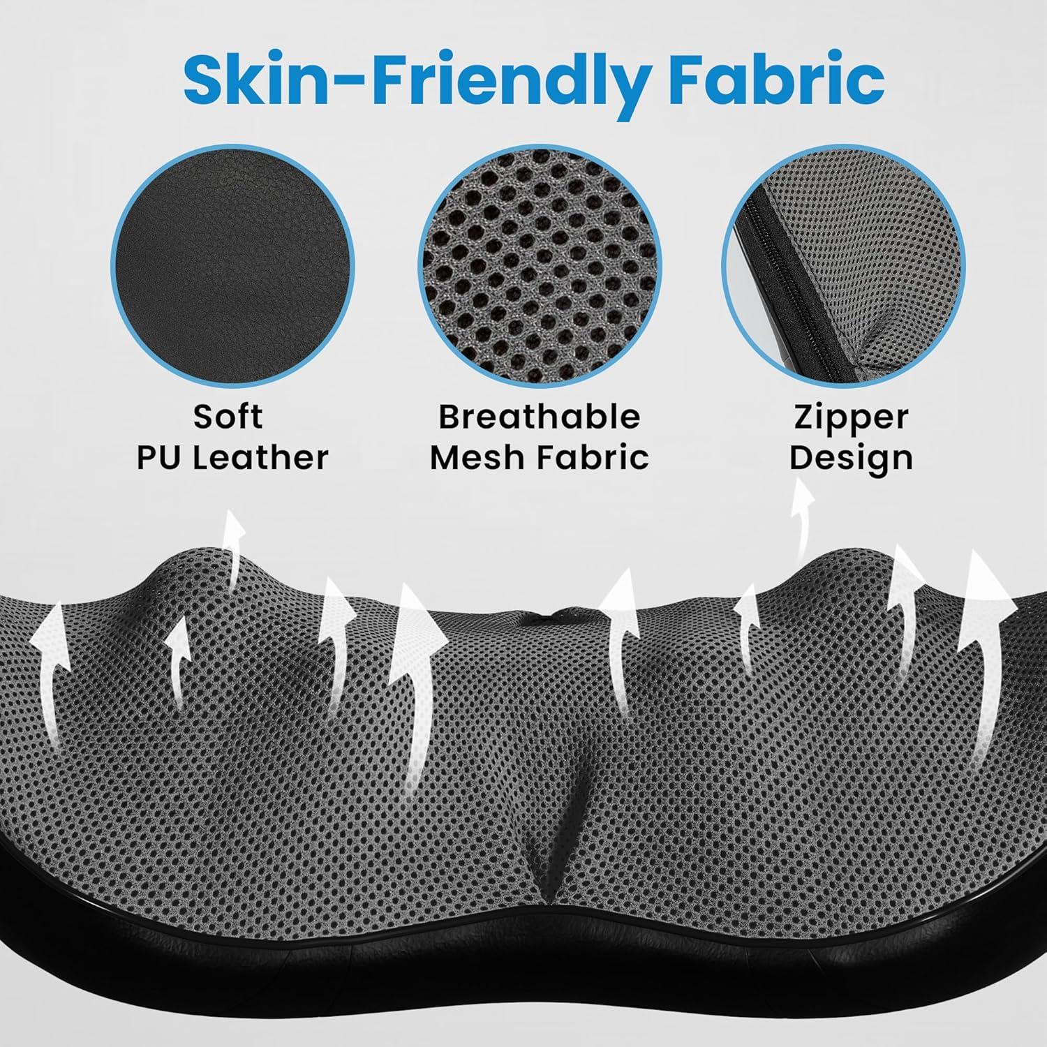 Masajeador de Cuello y Espalda Shiatsu BOFEUNNG con Calor