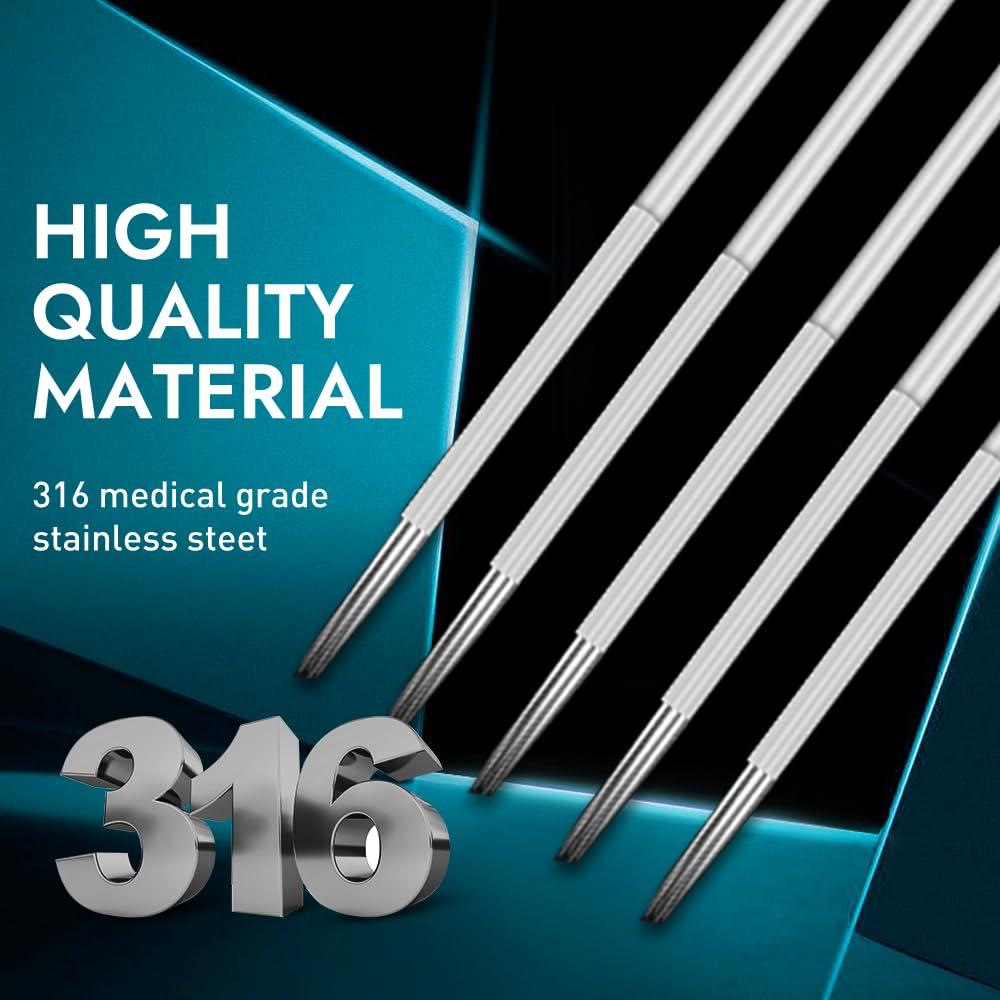 Agujas de Tatuaje Yugui - Set Mixto 50 Piezas 3RL a 11RL