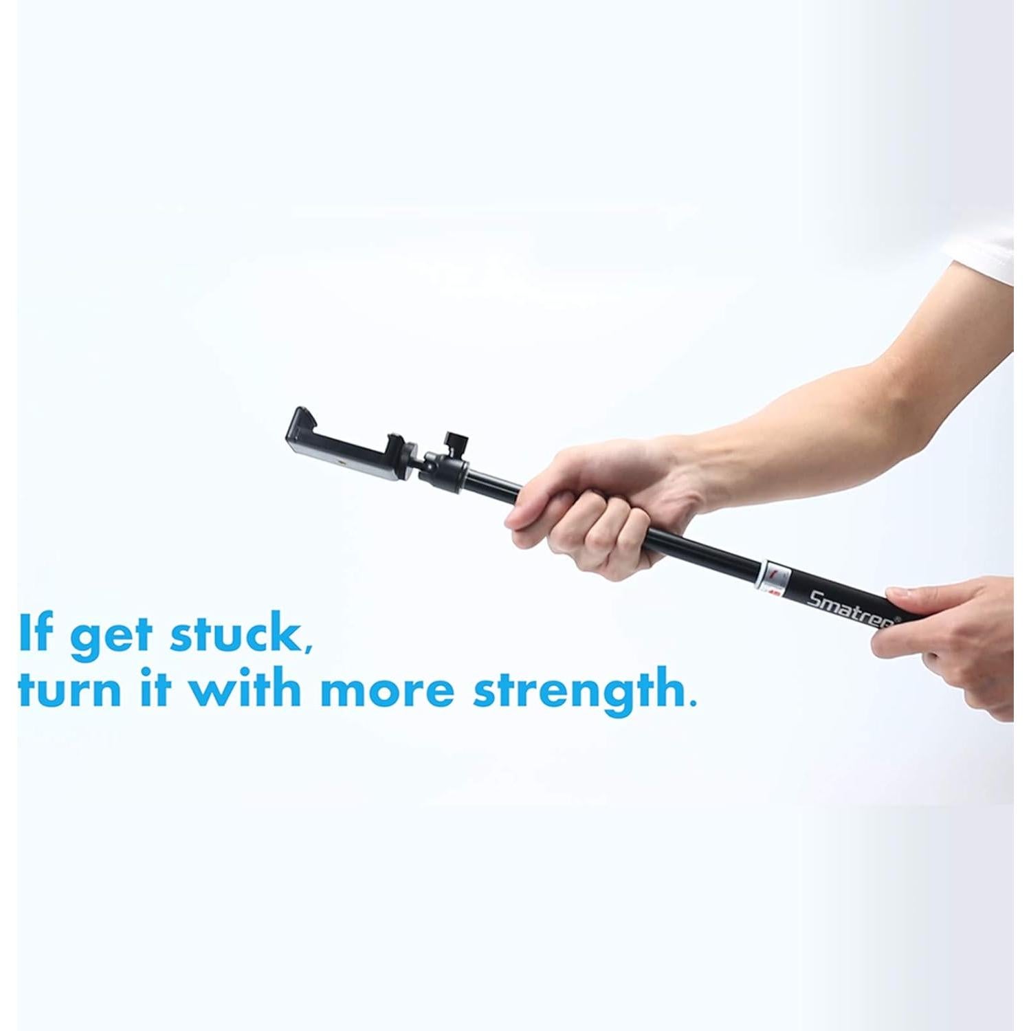 Palo Selfie Telescópico Smatree Q3 con Trípode 30-93 cm