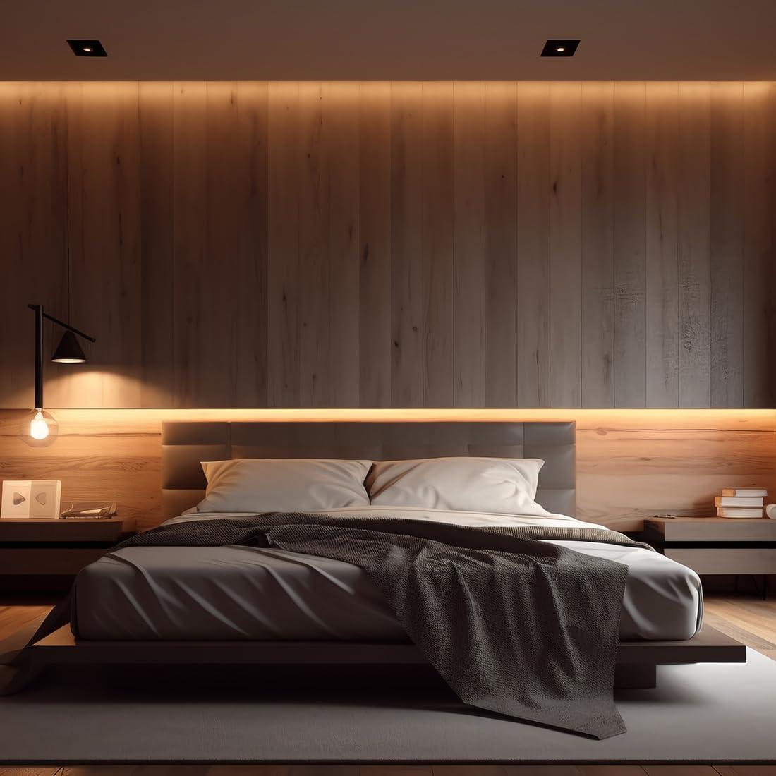 Tira LED FCOB BTF-LIGHTING 16.4FT 480LED/m 9W DC12V Blanco Cálido 2700K