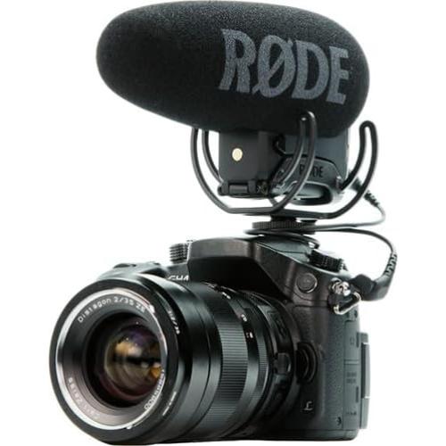 Micrófono de escopeta Rode VideoMic Pro+ con DeadCat VMP+