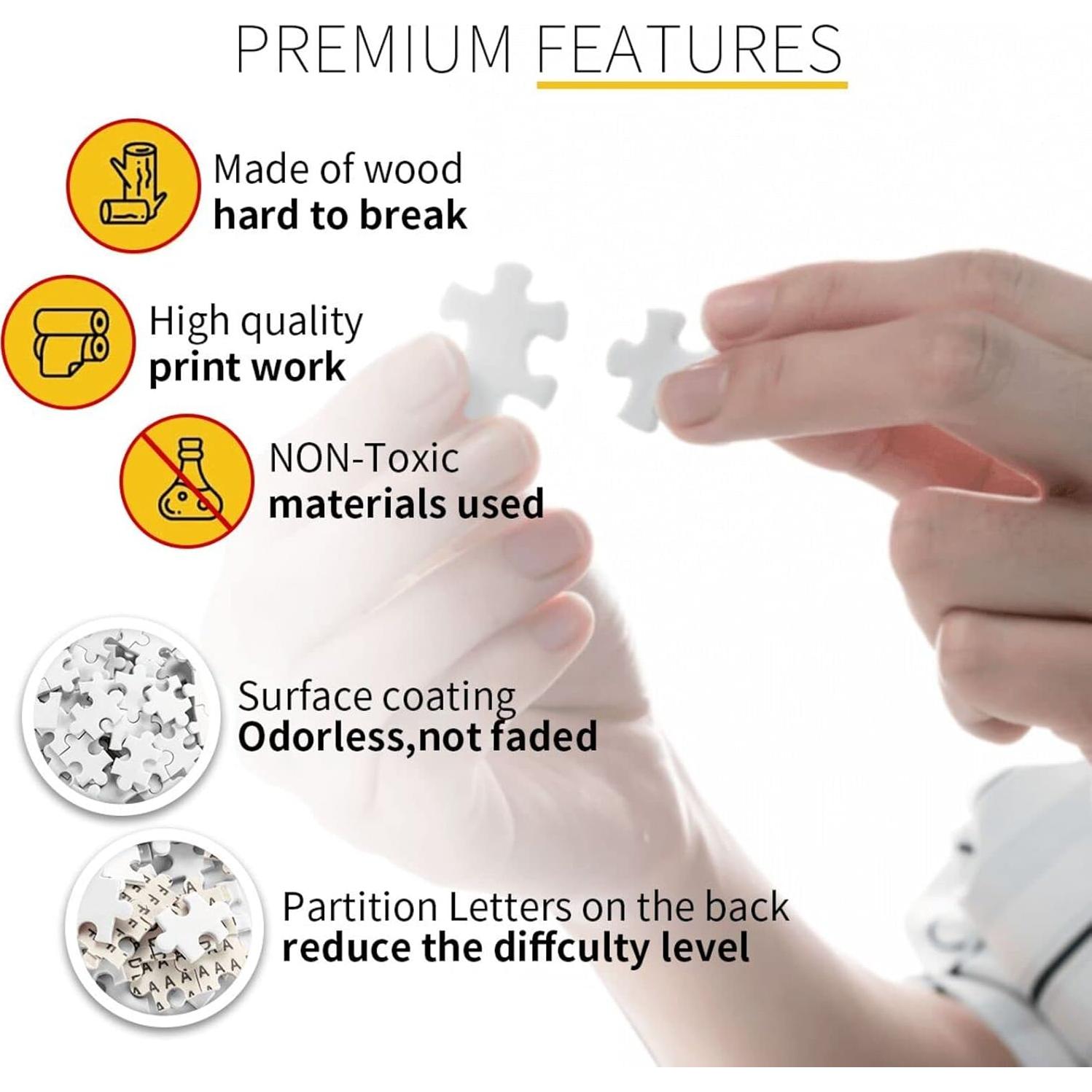 Rompecabezas de 1000 Piezas Yorkshire Terrier ZHAGNMIN6 75x50 cm