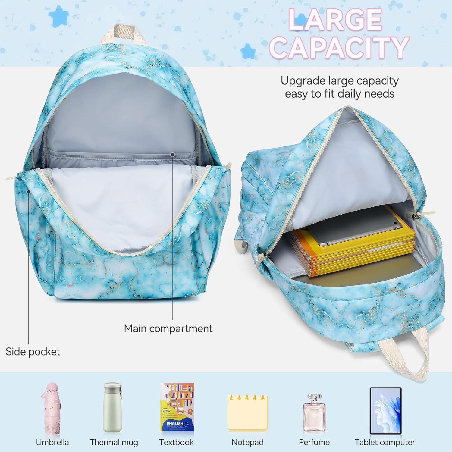 Mochila Escolar Caran·Y Verde Ergonómica 47x32x15 cm