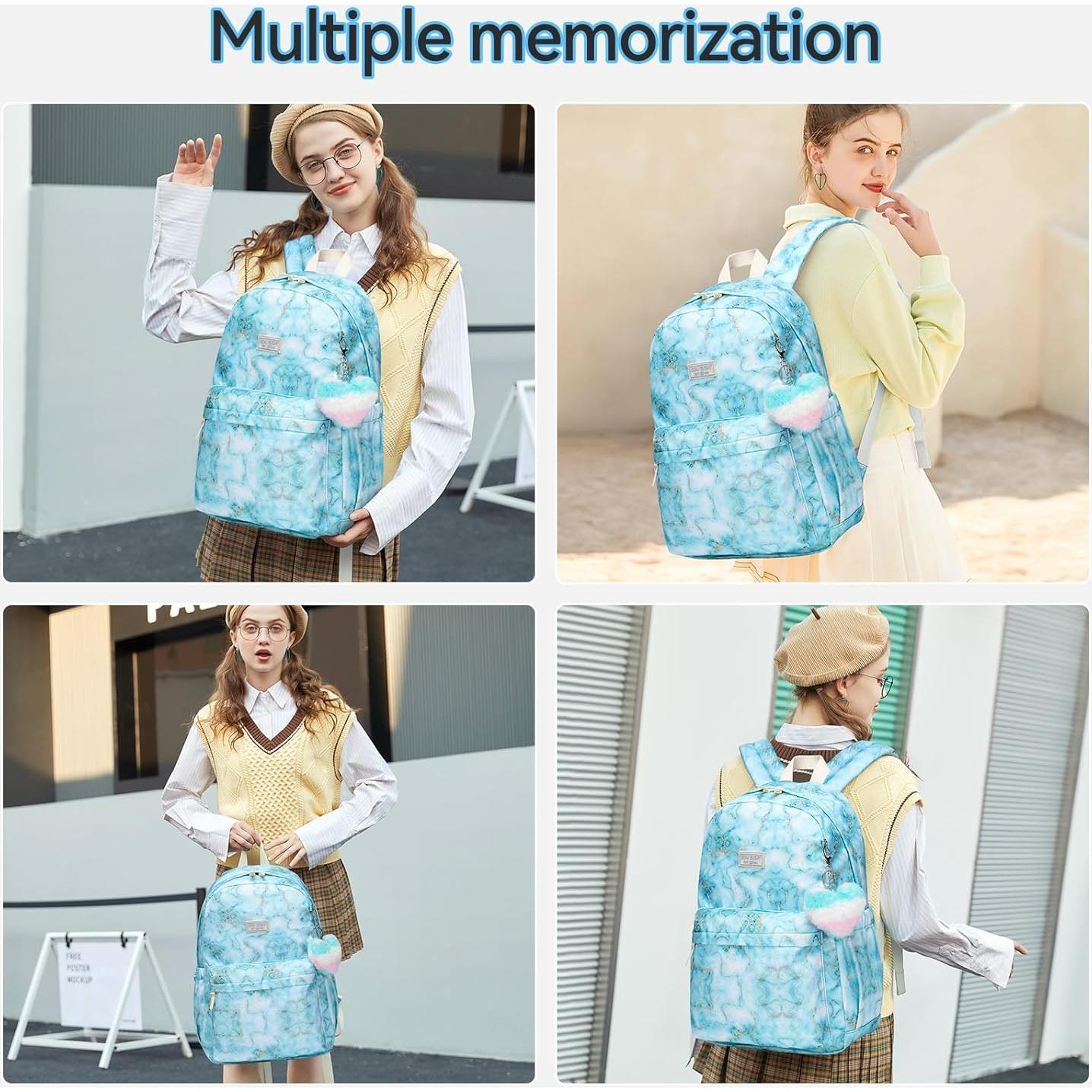 Mochila Escolar Caran·Y Verde Ergonómica 47x32x15 cm