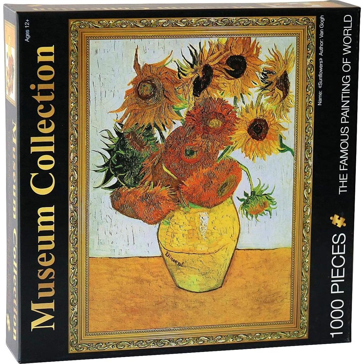 Rompecabezas Moruska Girasoles Van Gogh 1000 Piezas 70x50cm